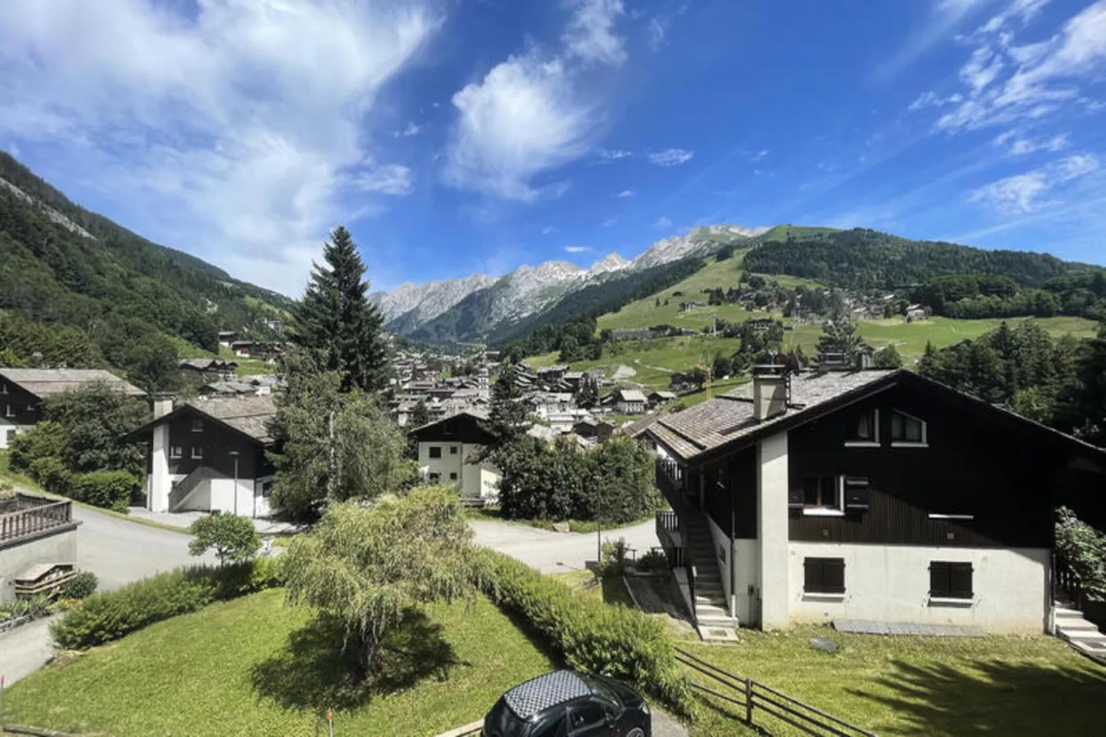 Appartements à La Clusaz-Exterior in summer