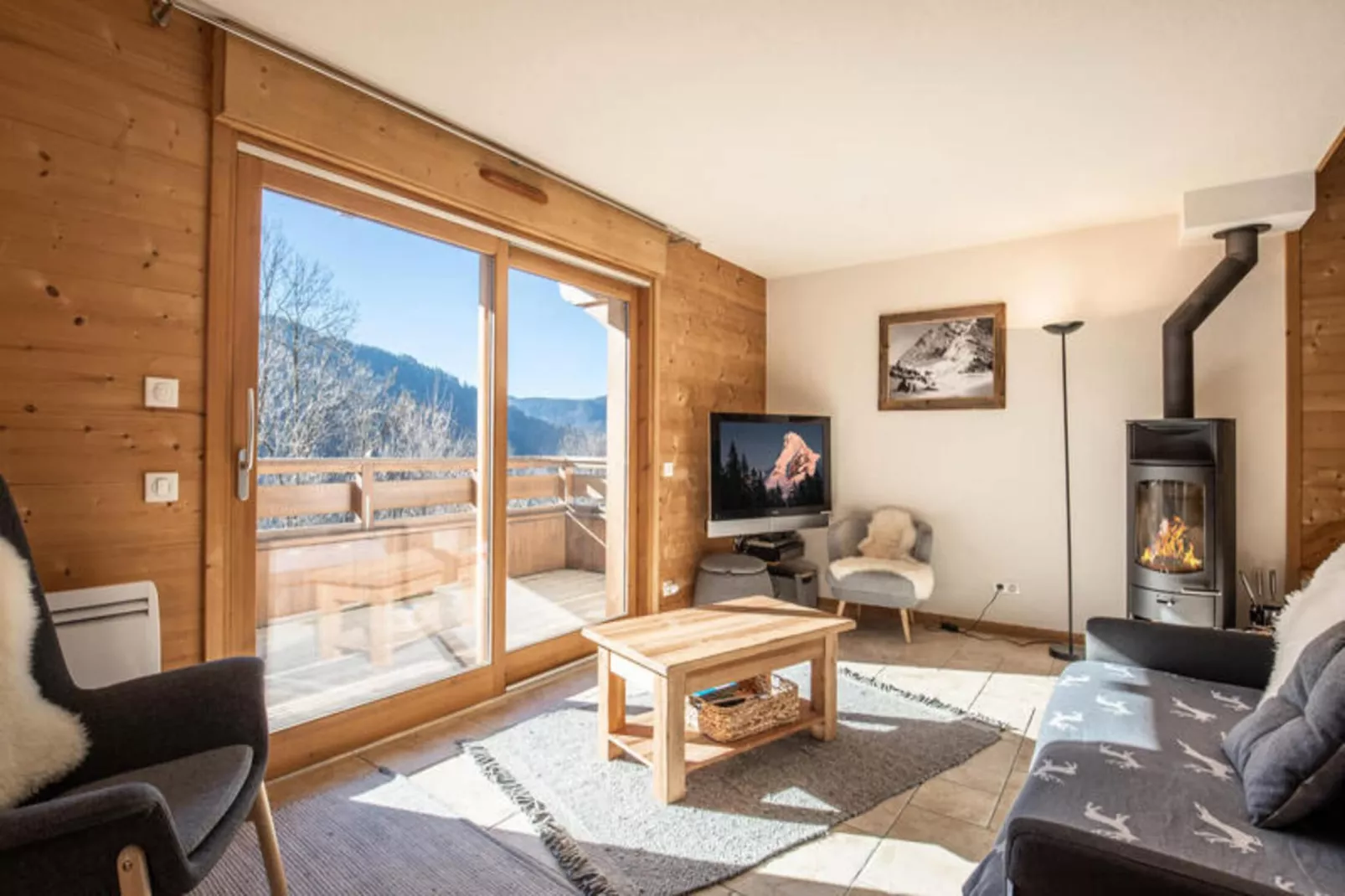 Résidence Belrose-Außenbereich Winter