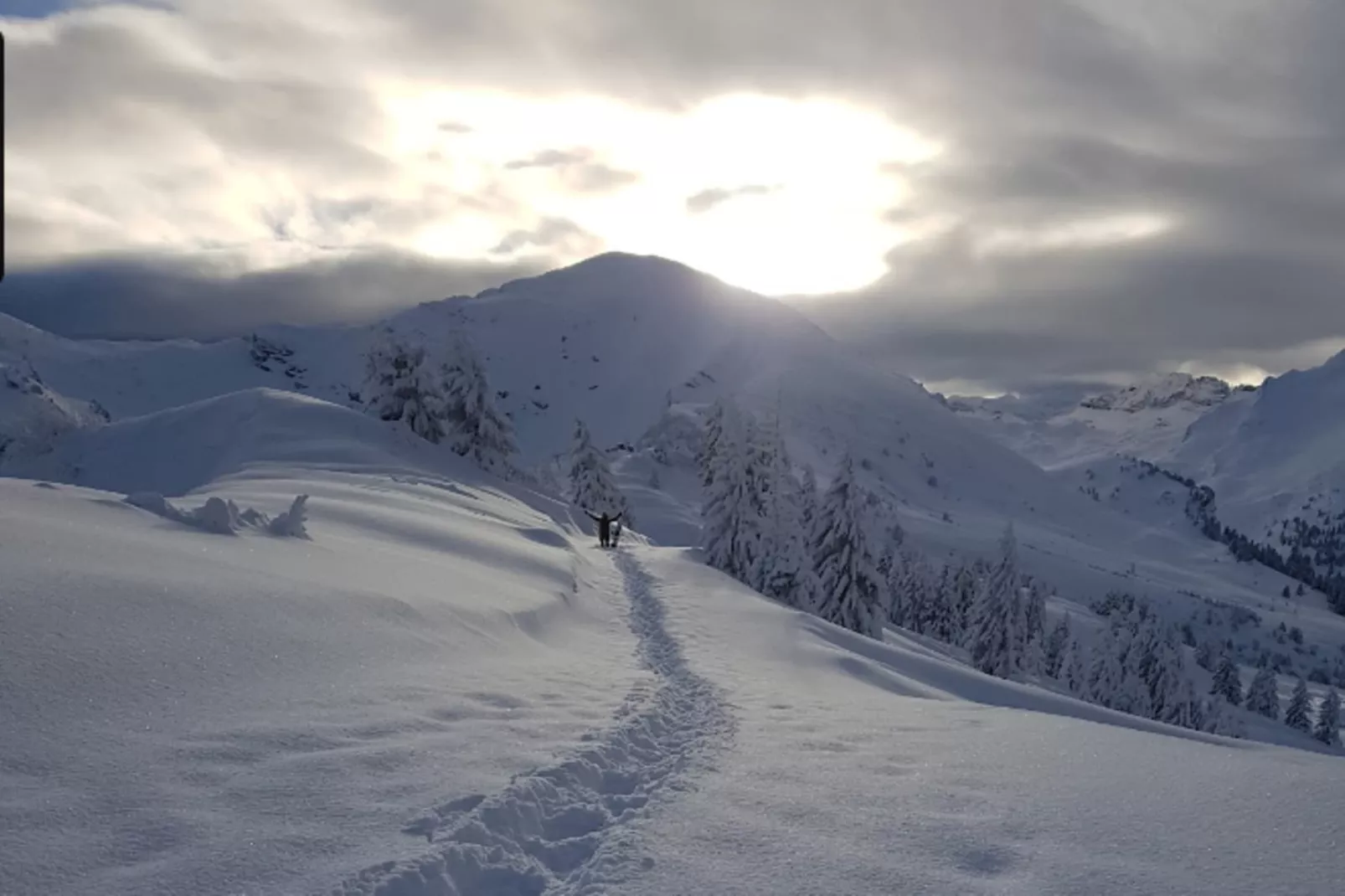 Résidence Le Sylvia-Gebiet Winter 5 km
