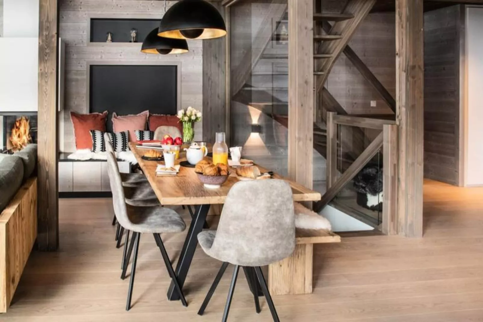 Chalet L'alpaga D-Außenbereich Winter