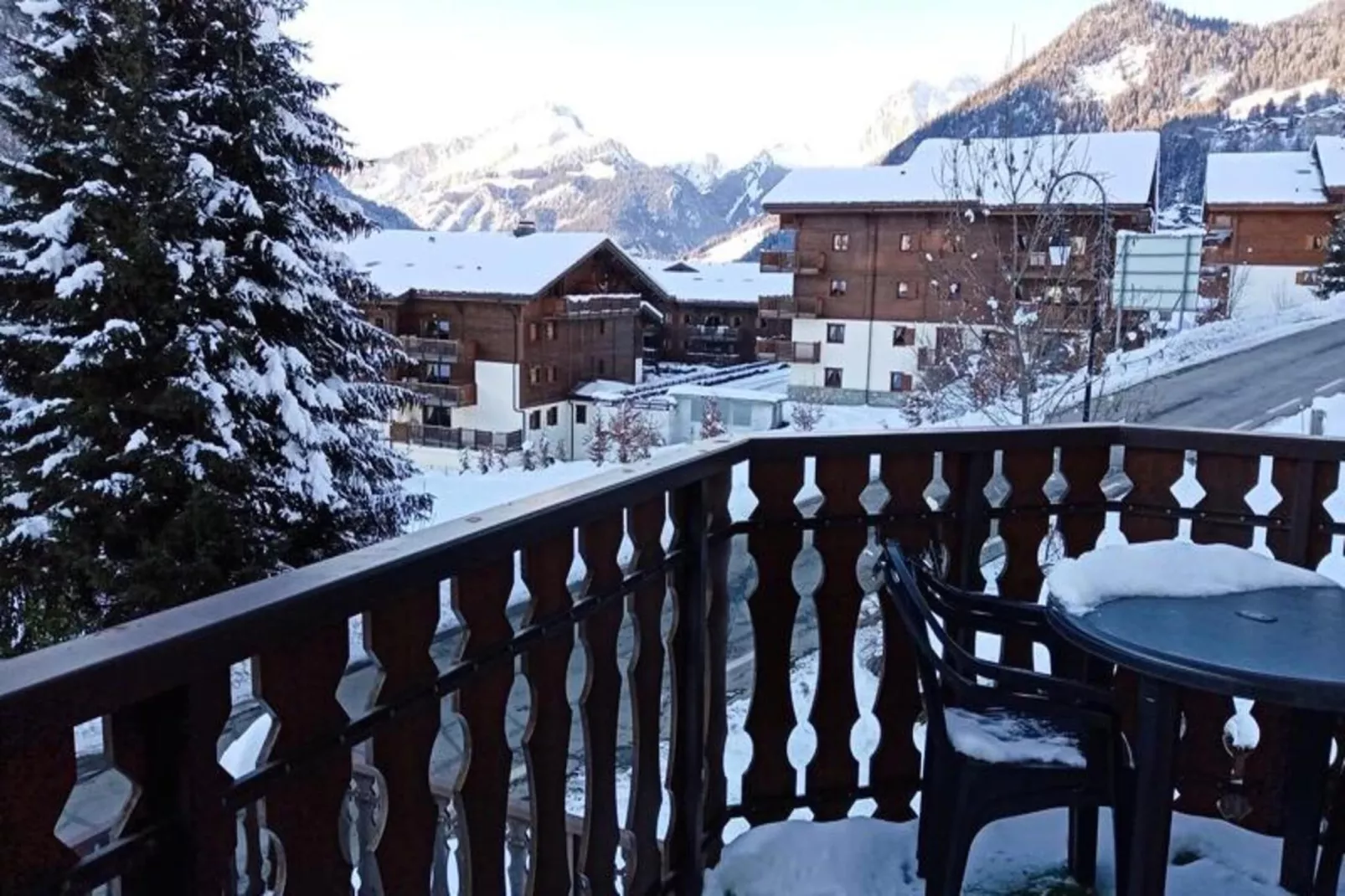 Résidence Les Jonquilles-View in winter