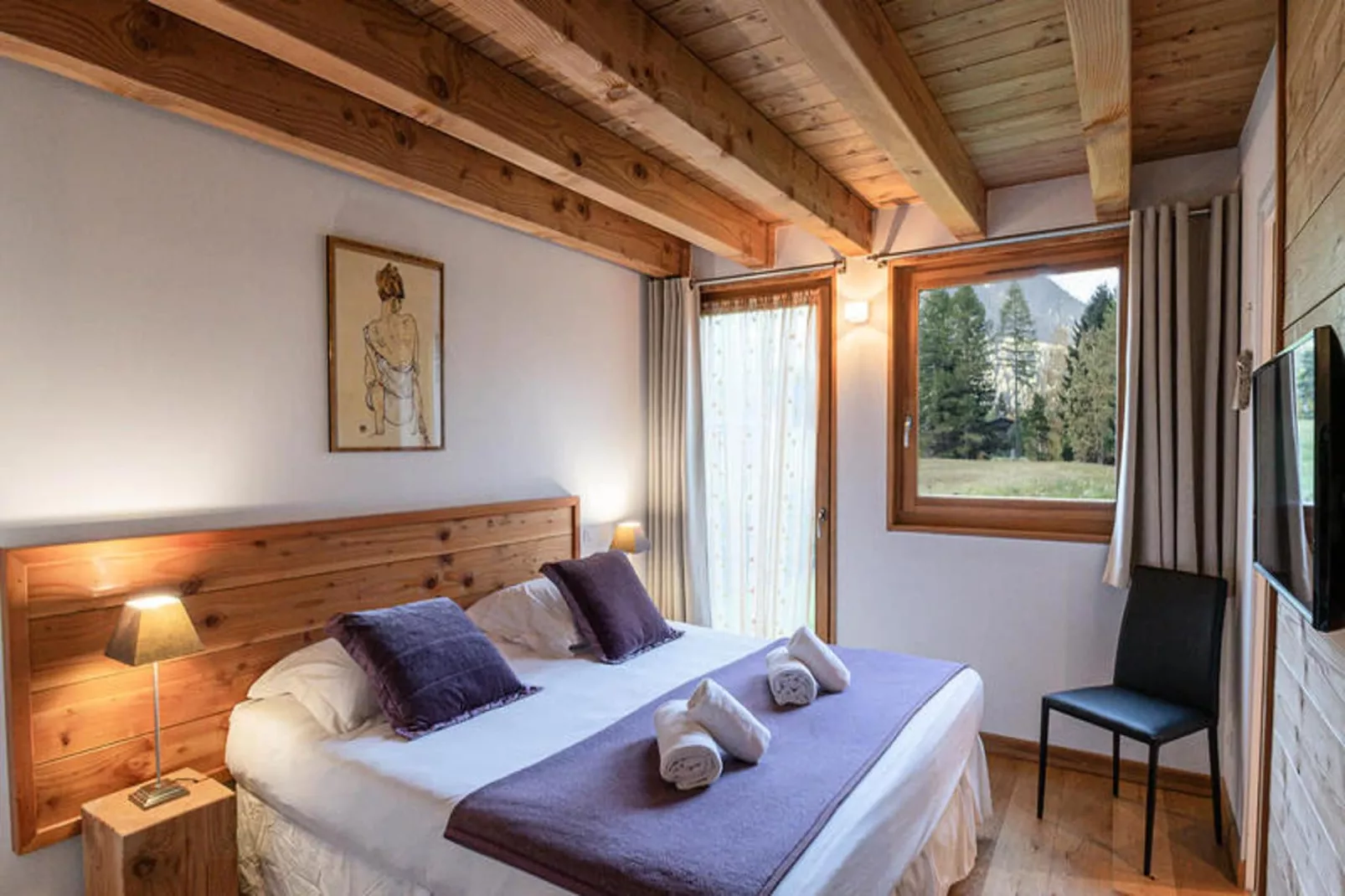 Résidence Gaia-Schlafzimmer