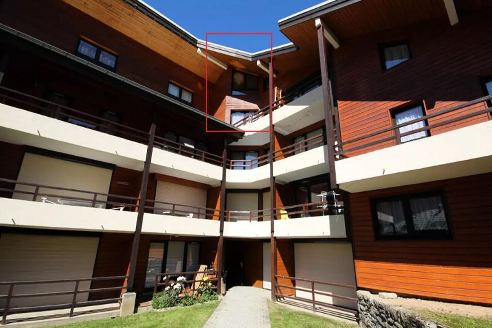 Appartements à Saint Jean d'Aulps-Außenbereich Sommer