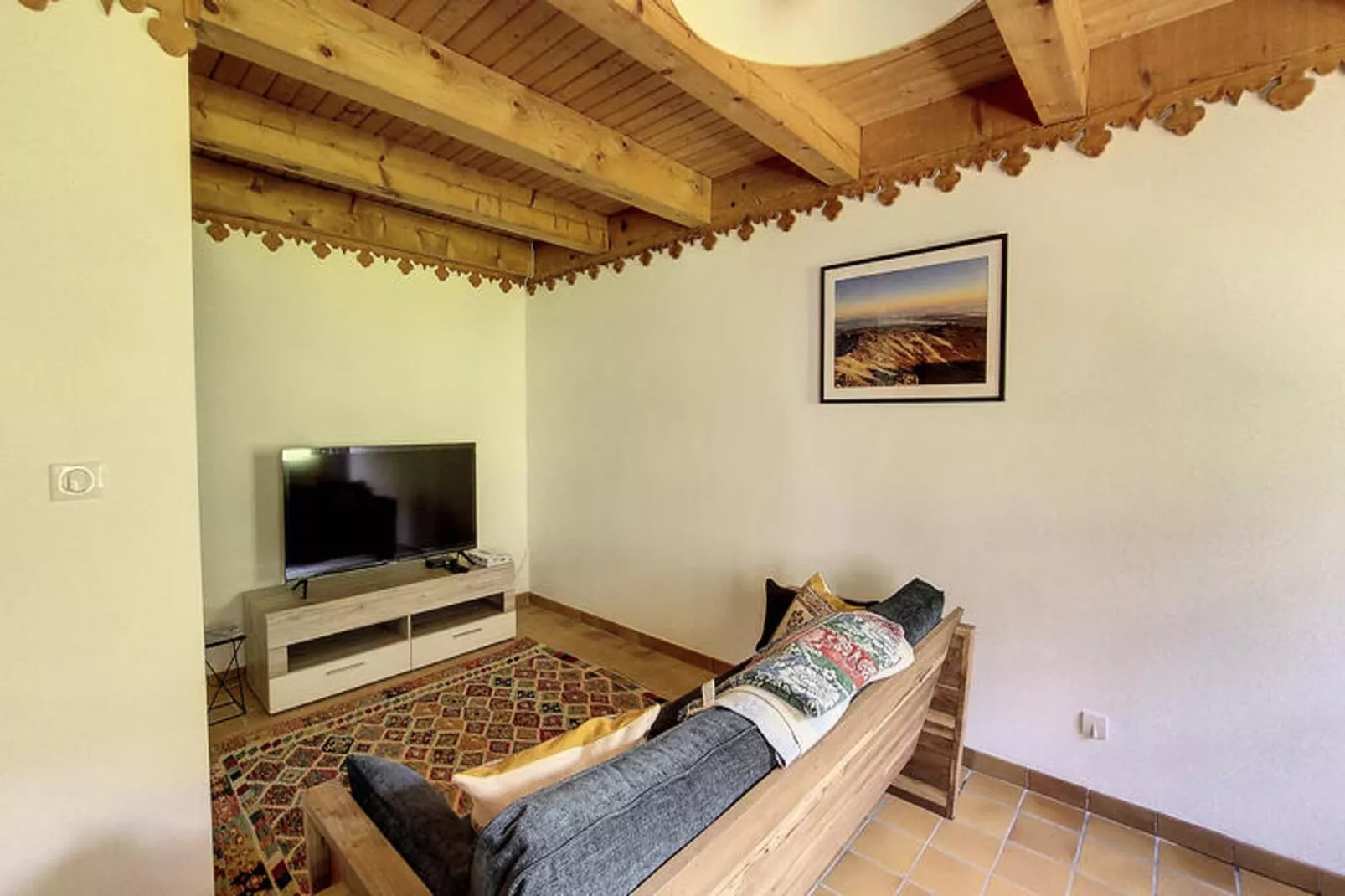 Chalets à Seytroux (Haute-Savoie)-Salon