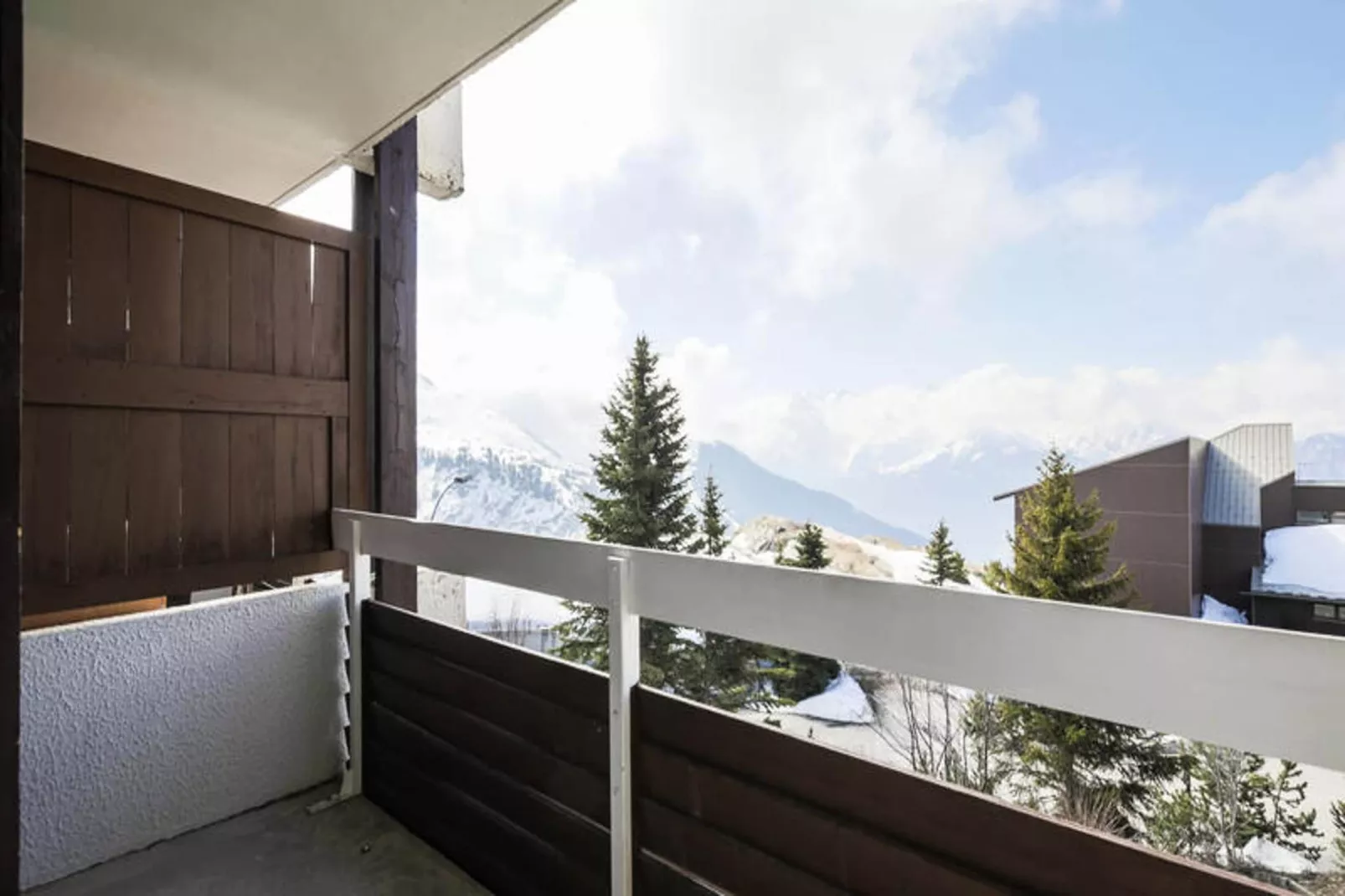 Résidence Les Horizons d'Huez - maeva Home-Terrasse/Balkon