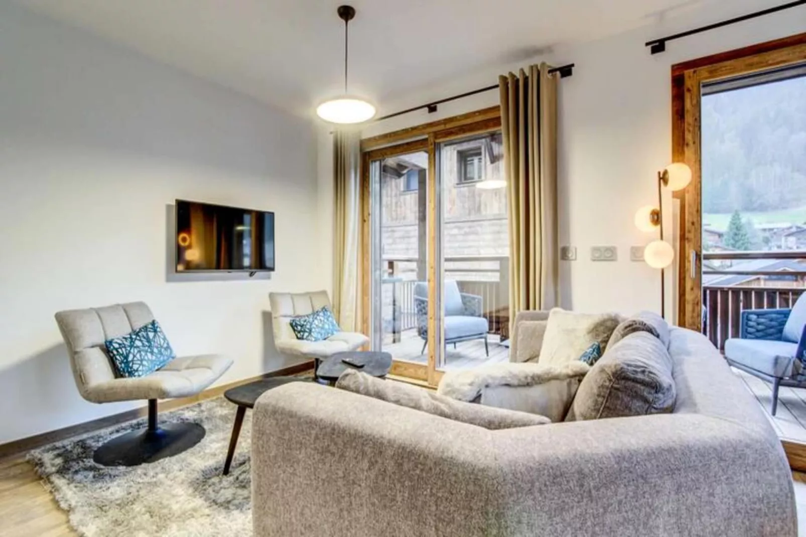 Résidence Echo Du Pleney - Außenbereich Winter