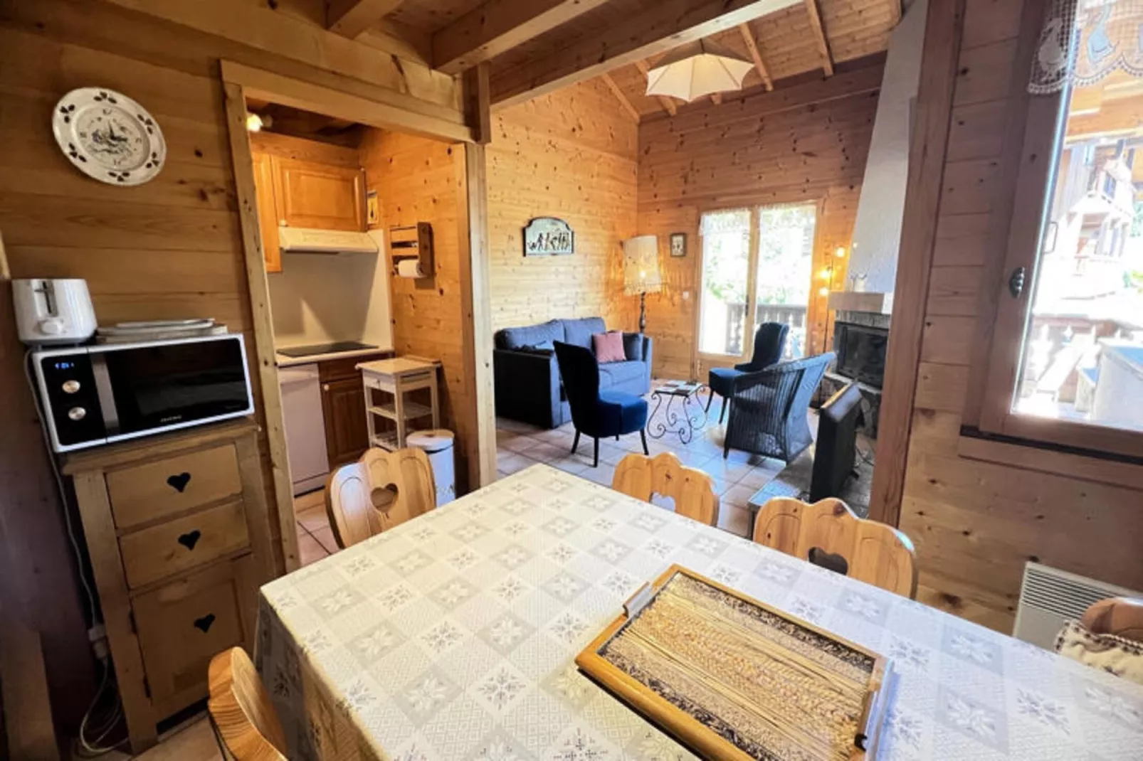 Chalets à La Clusaz-Außenbereich Sommer