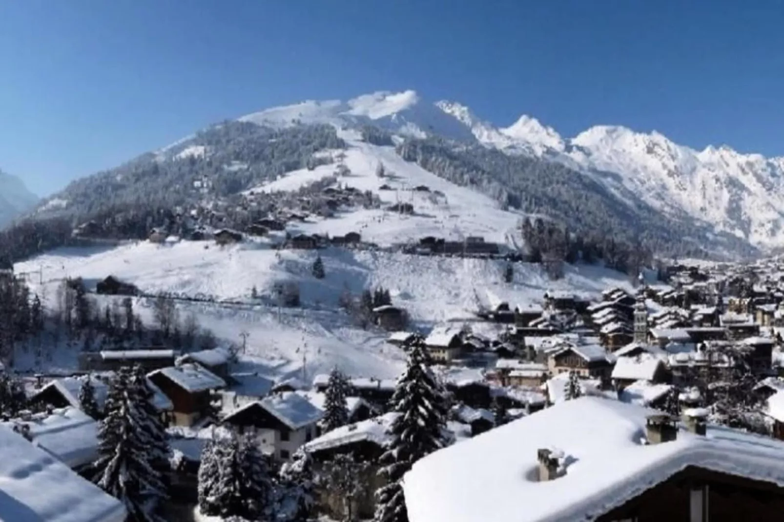 Appartements à La Clusaz-Vue d'hiver