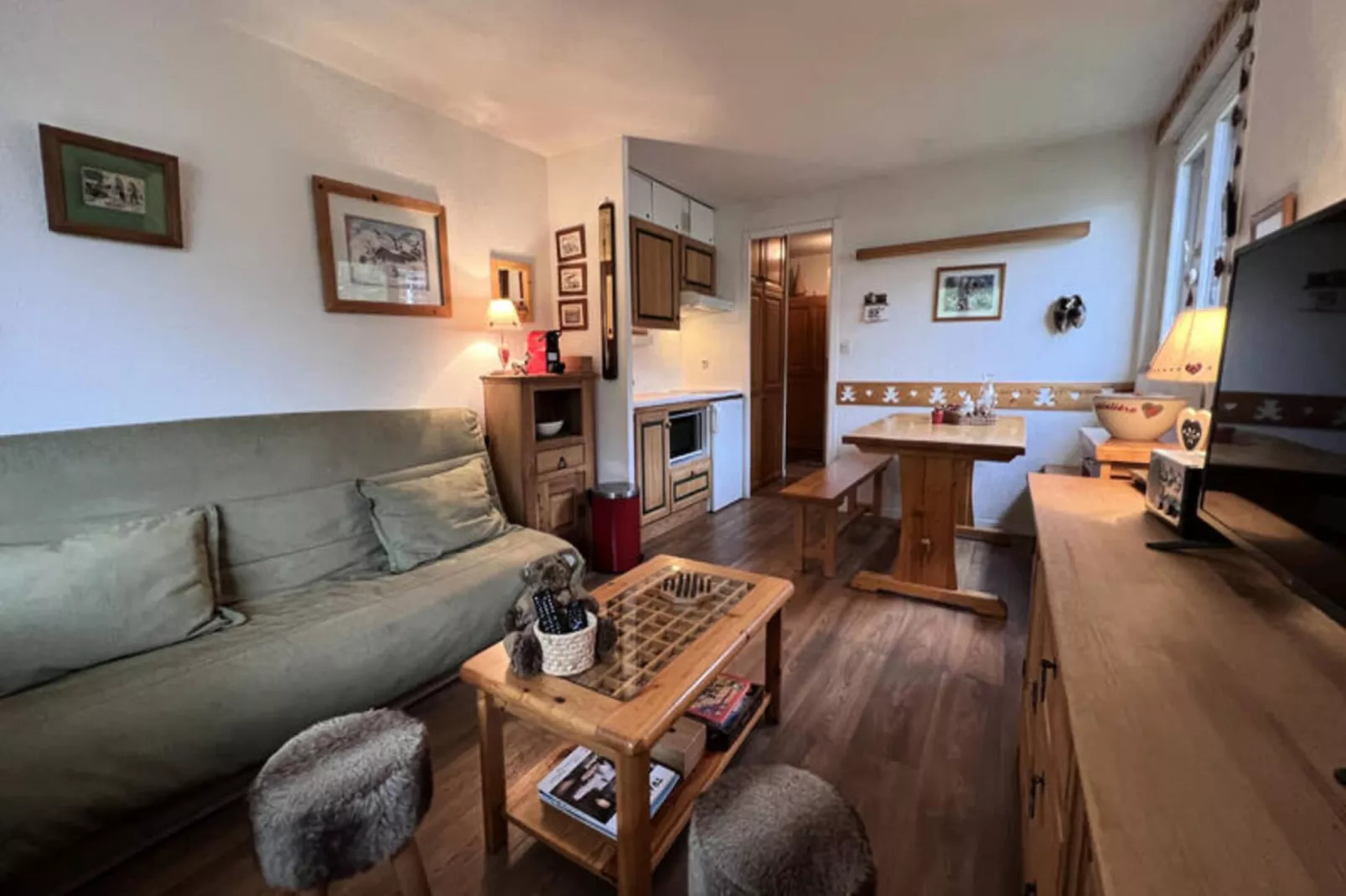 Appartements à La Clusaz-Exterior in summer