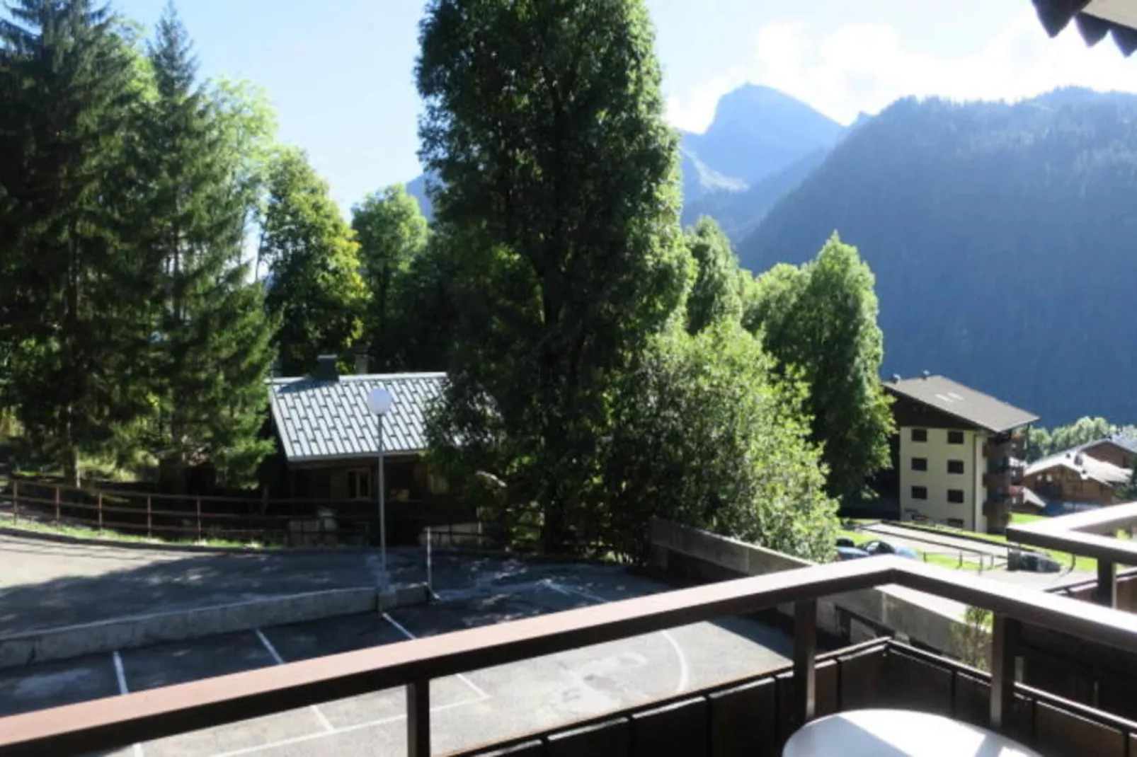 Résidence Le Yeti-Terrasse/Balkon