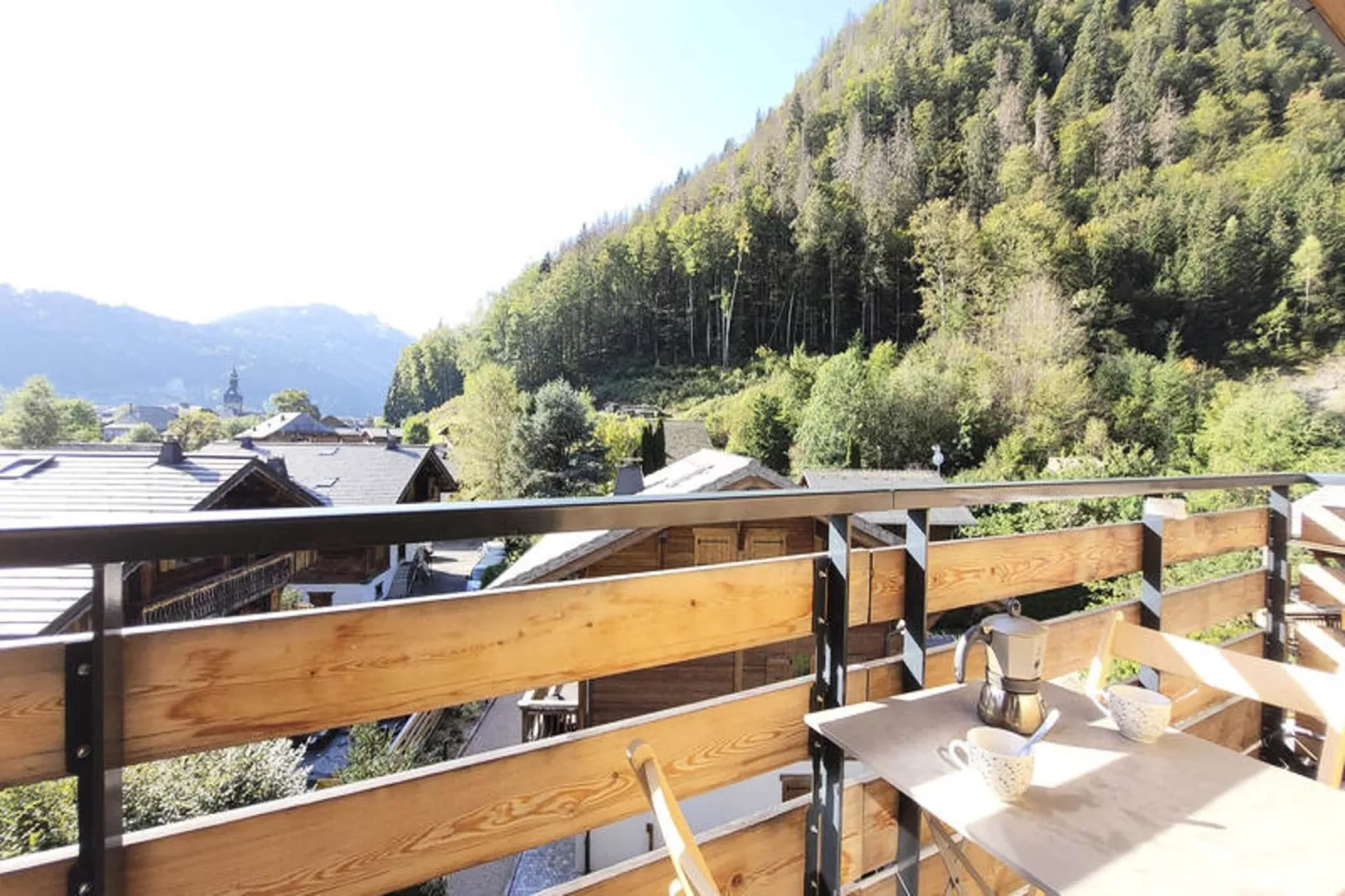 Appartements à Montriond-Terrace balcony