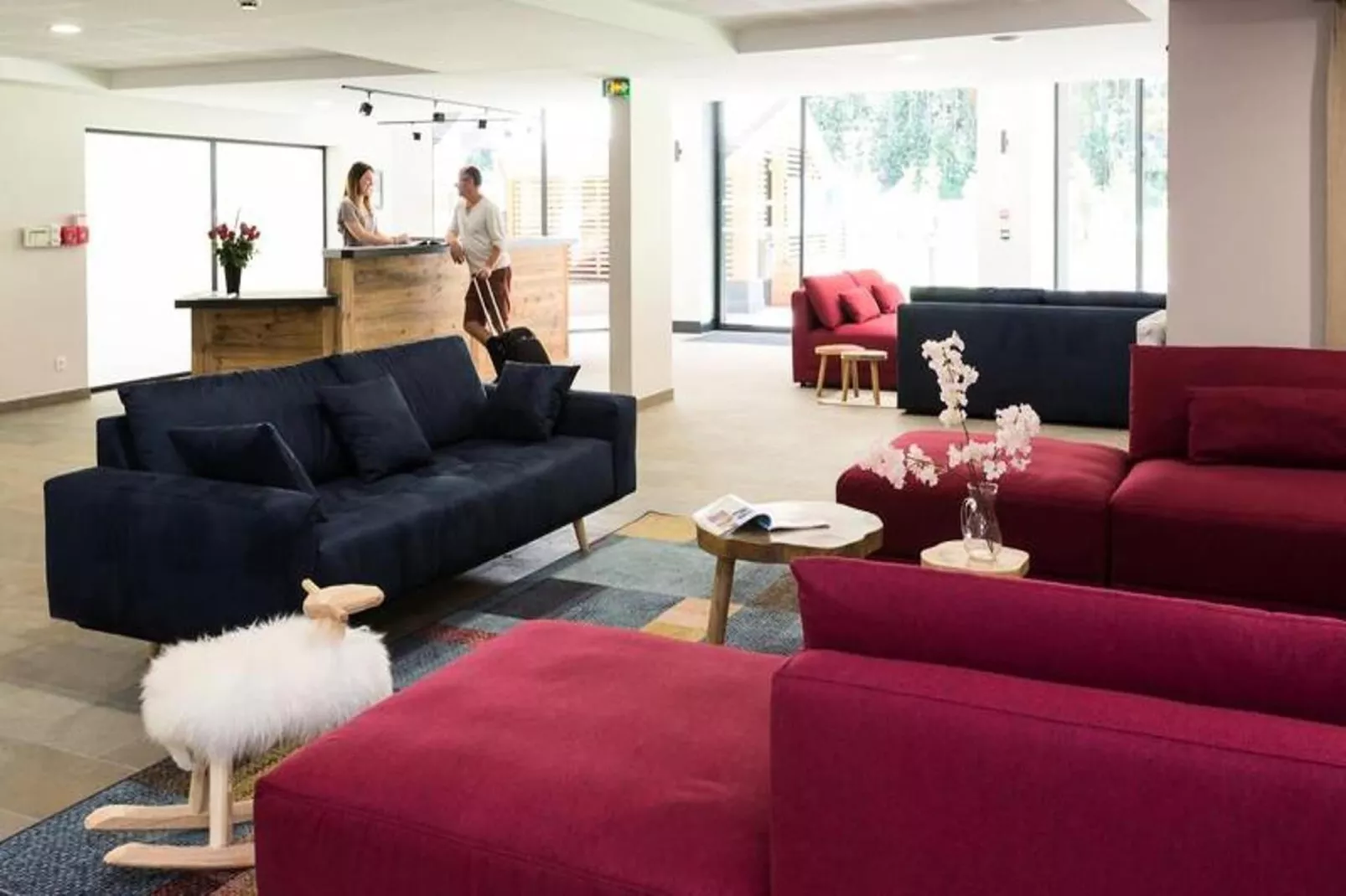 Résidence Prestige Odalys Isatis****-Wohnzimmer