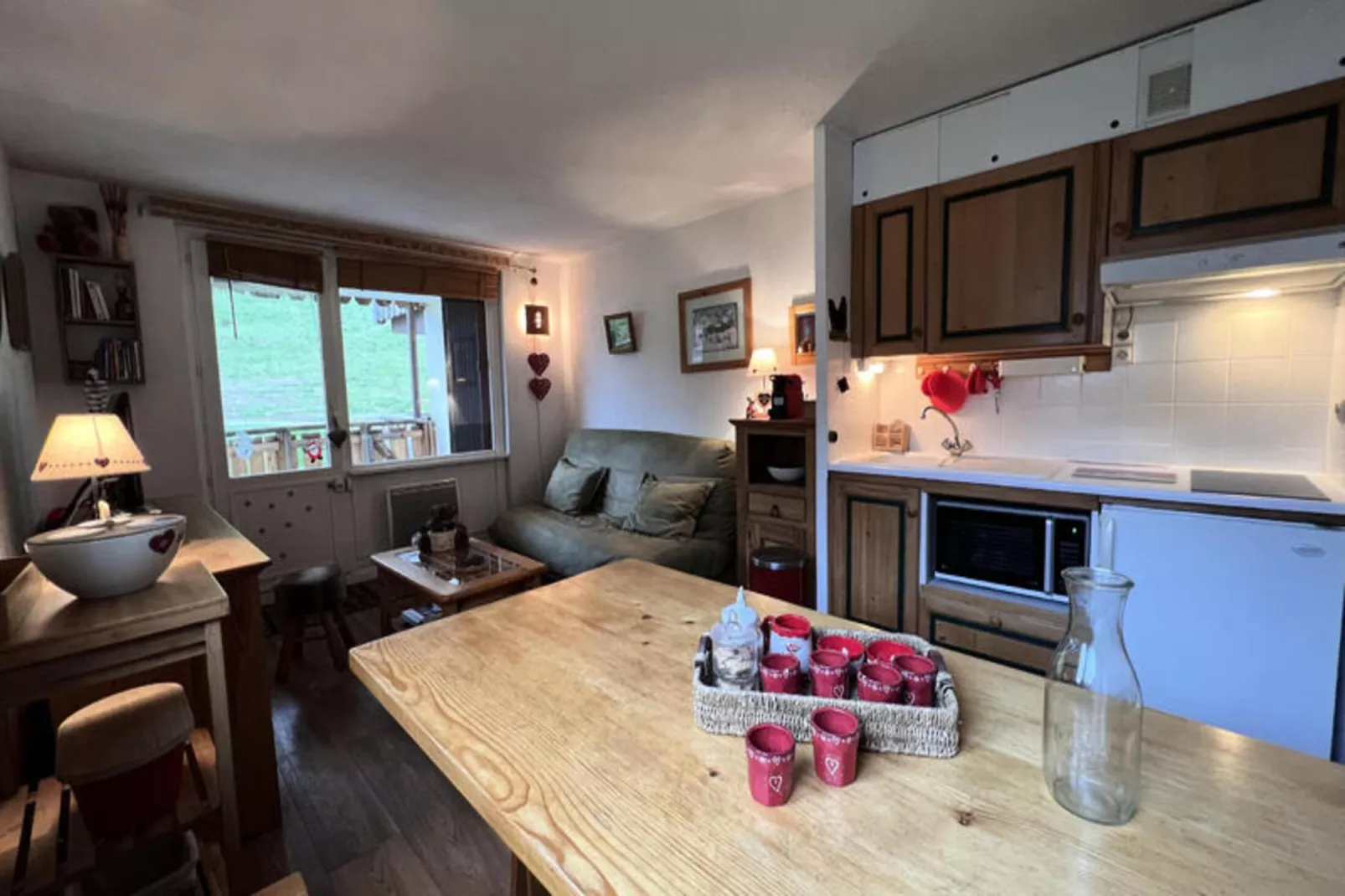 Appartements à La Clusaz-Exterior in summer