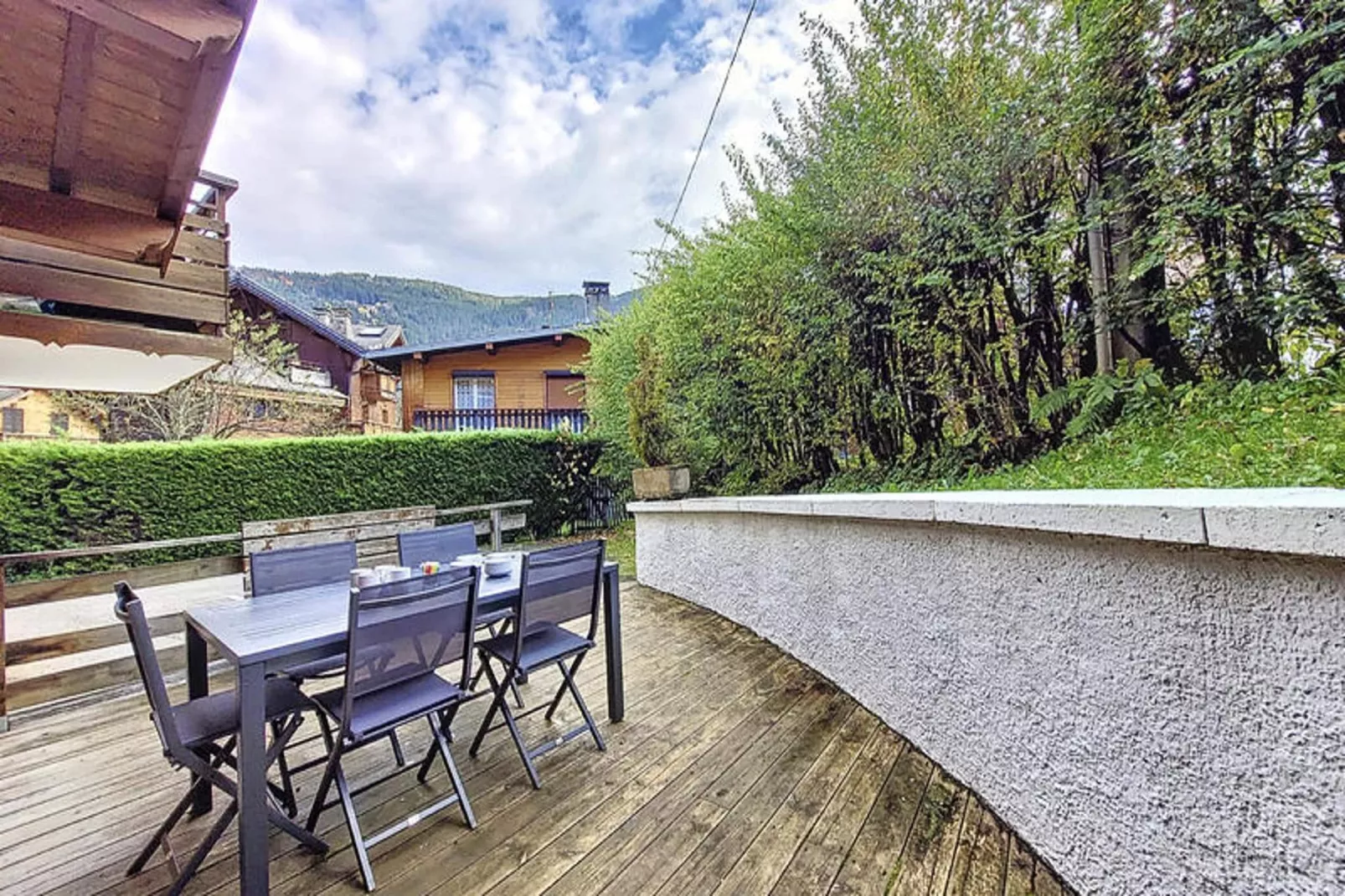 Appartements à Morzine-Jardins en été