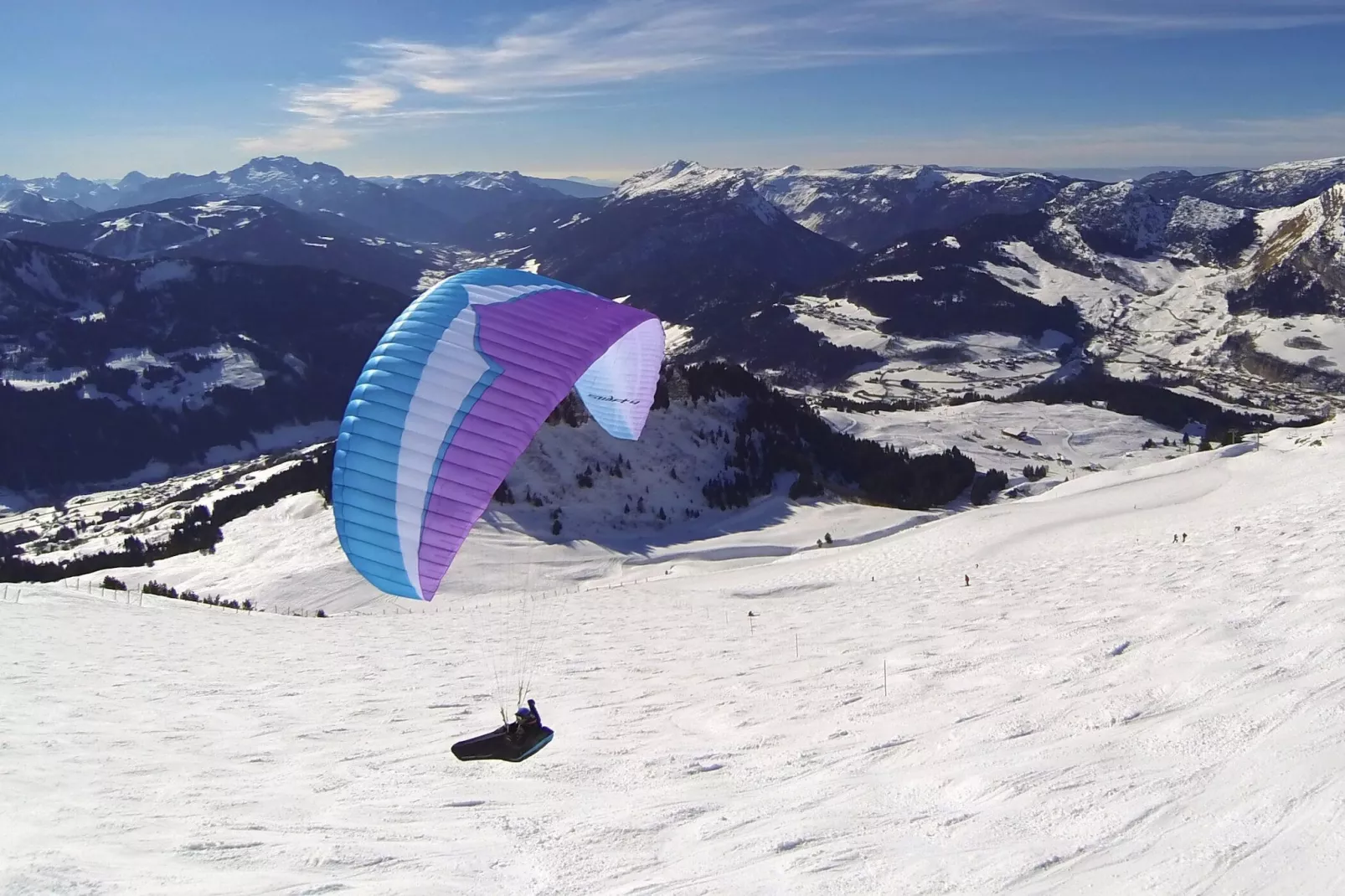 Résidence Grandes Alpes B-Außenbereich Winter