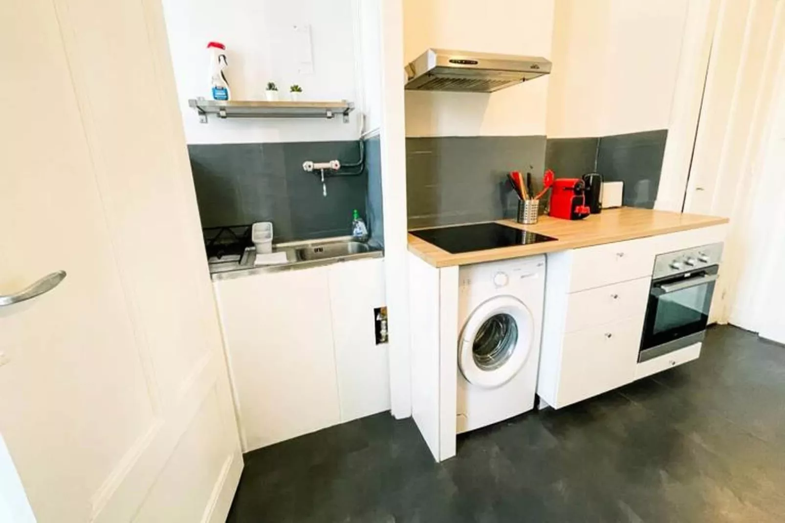 Pretty Light In Grenoble ☀ T2-Kitchen