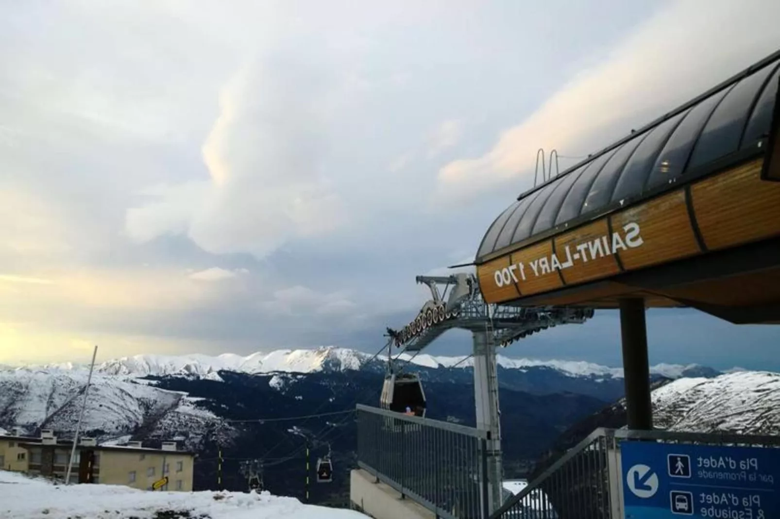 Résidence Aurette: Pic Long-Gebiet Winter 5 km