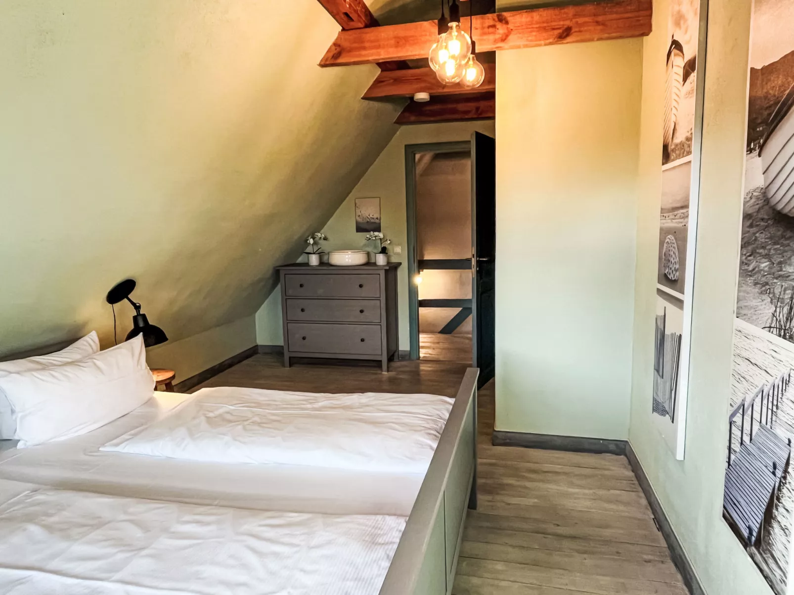 Reetgedecktes Ferienhaus Seelchen-Drinnen