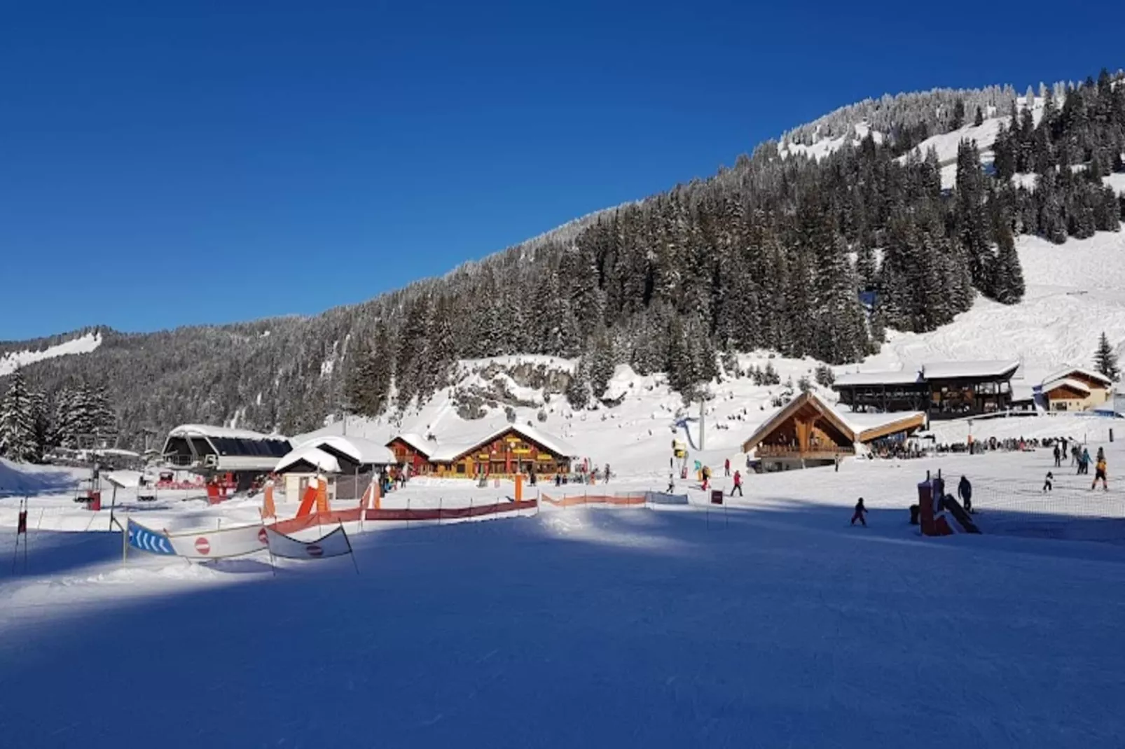 Résidence L'o Rouge-Gebiet Winter 5 km