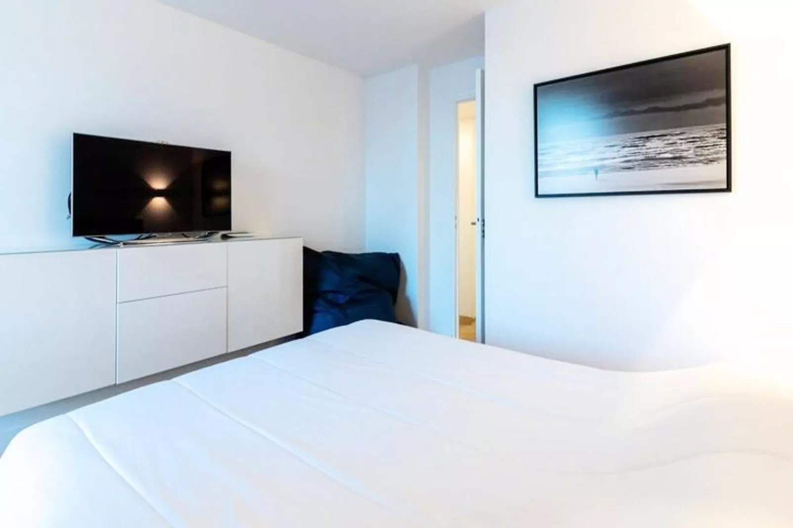 Résidence Sublime T2  Pour 4 Personnes, R&eacute;nov&eacute; Avec Piscine Tennis Parking Wifi-Schlafzimmer