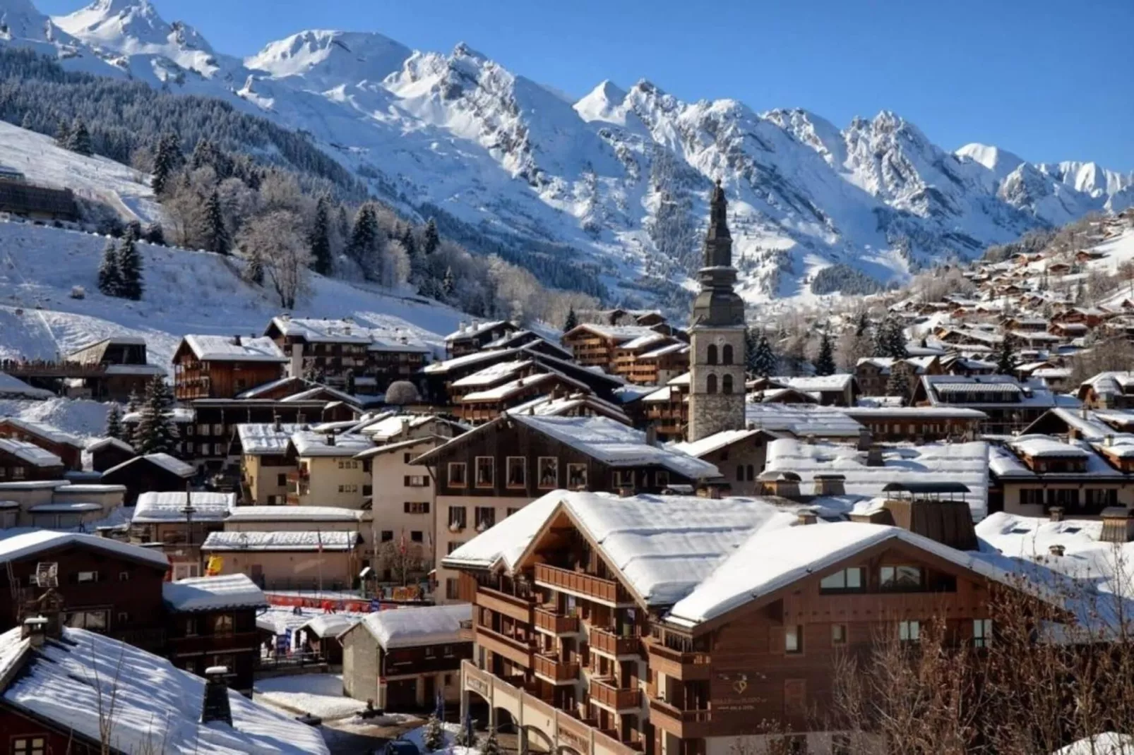 Appartements à La Clusaz-Außenbereich Sommer