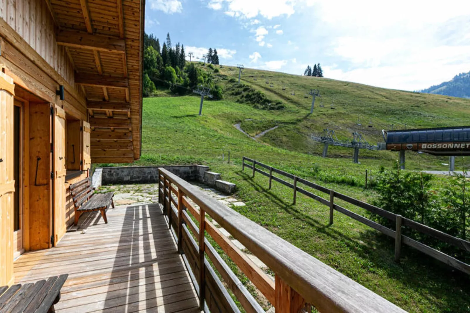Chalet Mouflon-Terrace balcony