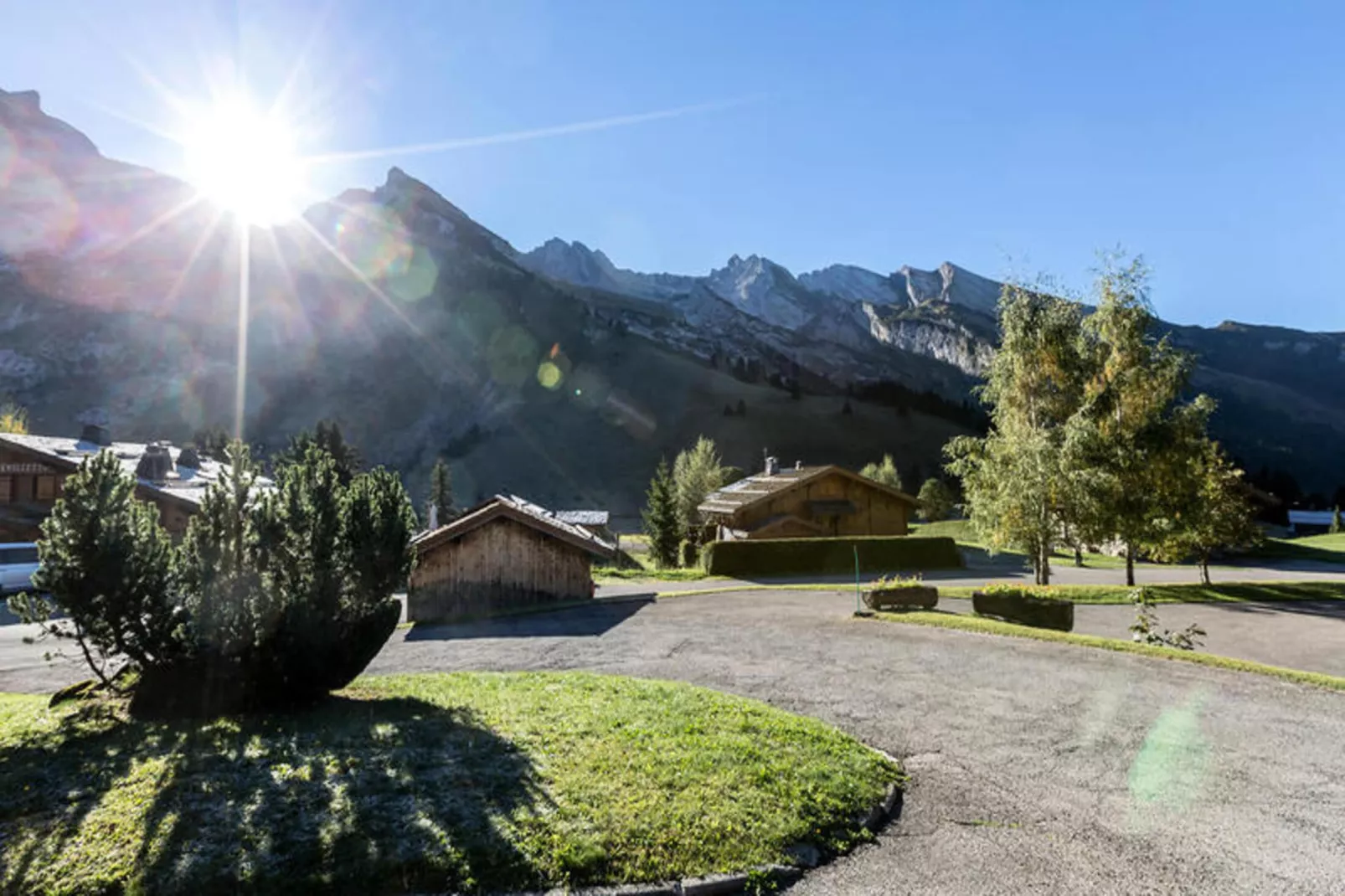 Chalet Gord-Garten Sommer