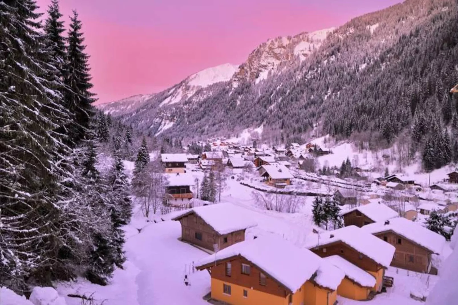 Résidence L'o Rouge-Gebiet Winter 5 km