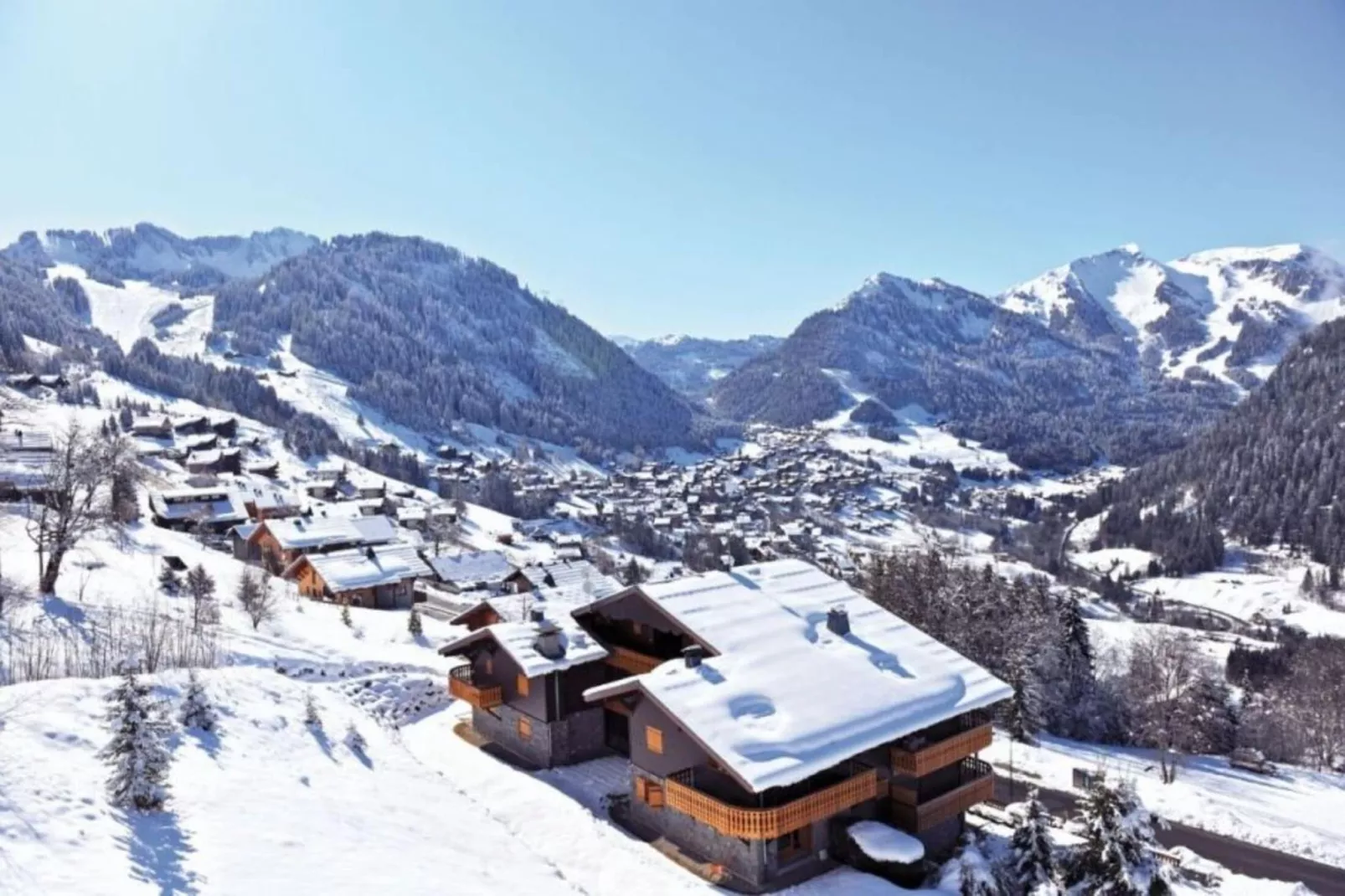 Résidence Les Balcons De Chatel-Area within 20km in winter
