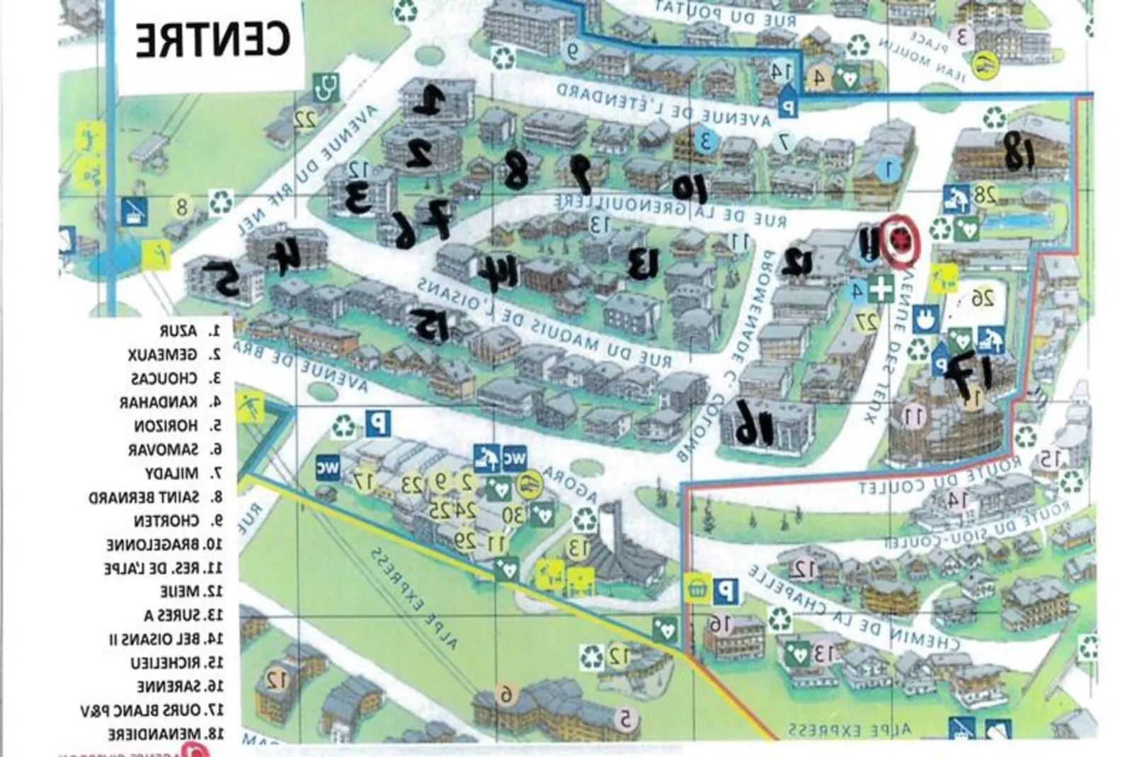 Résidence Choucas-Facilities