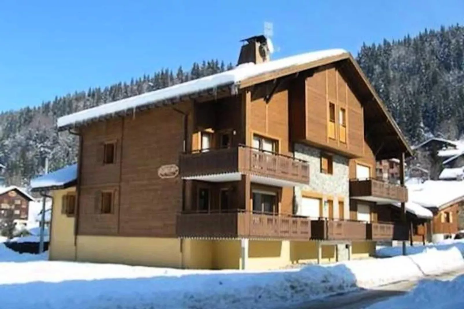 Résidence Les Cordettes-Außenbereich Sommer