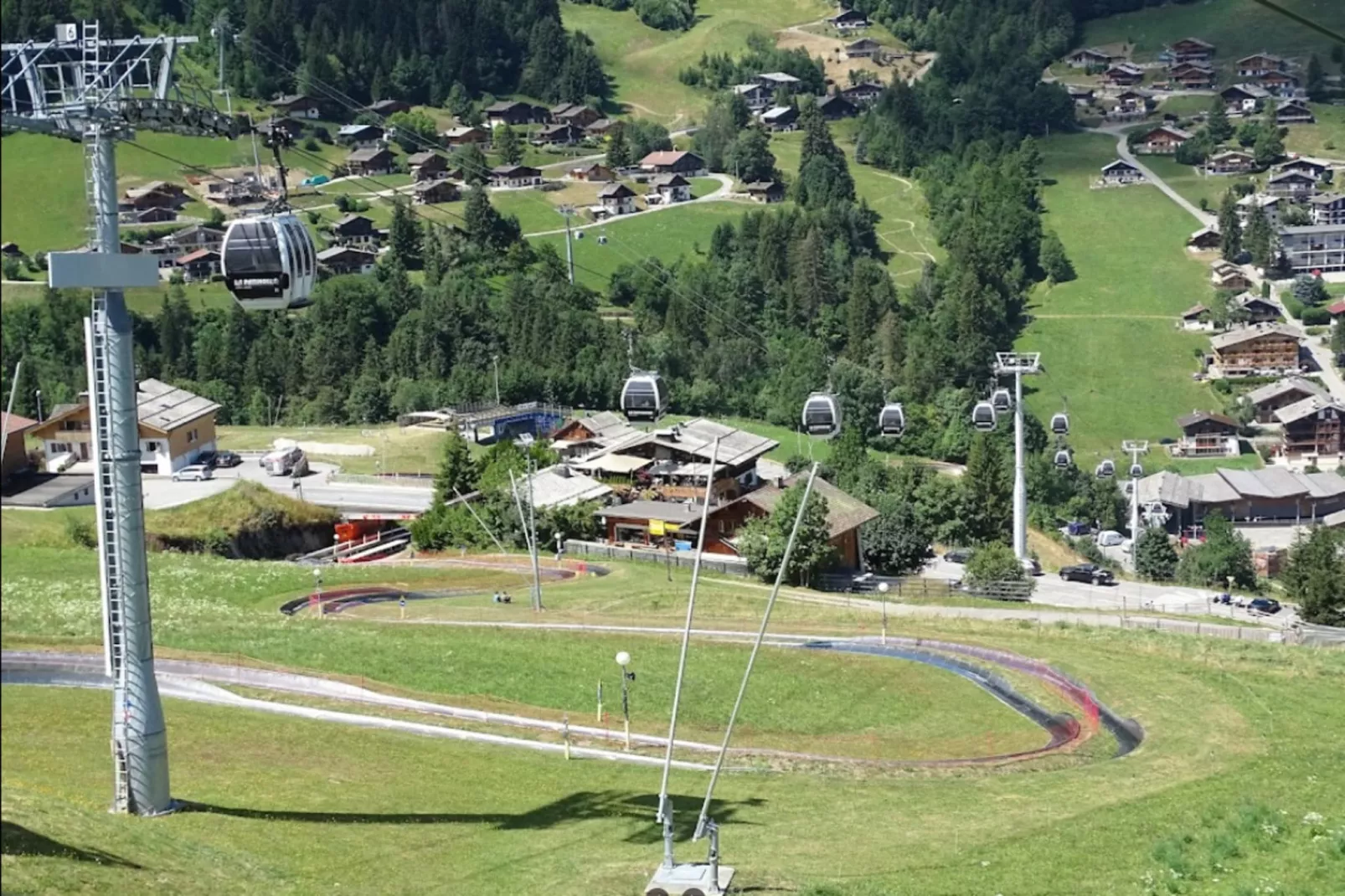 Résidence Le Belvedere 3-Gebiete Sommer 5 km