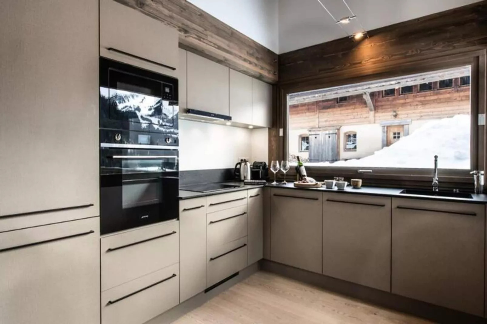 Chalet L'alpaga D-Außenbereich Winter