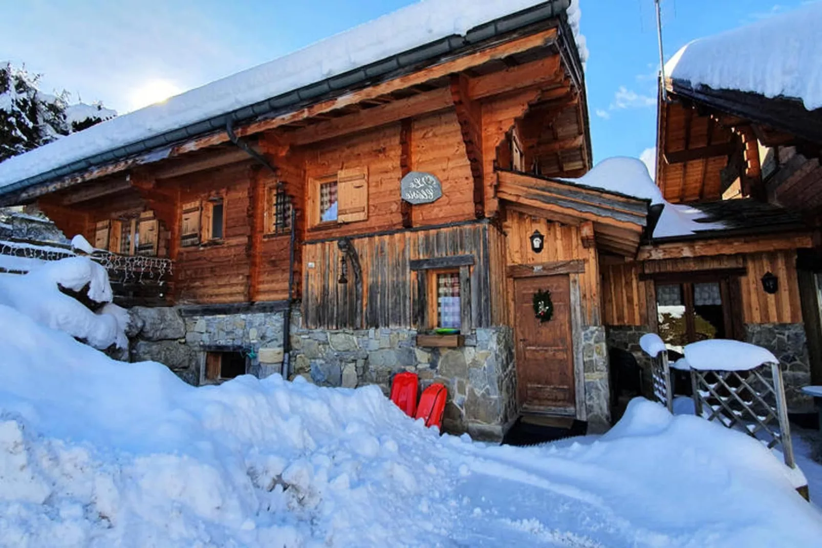 Chalets à Morzine-Außenbereich Winter