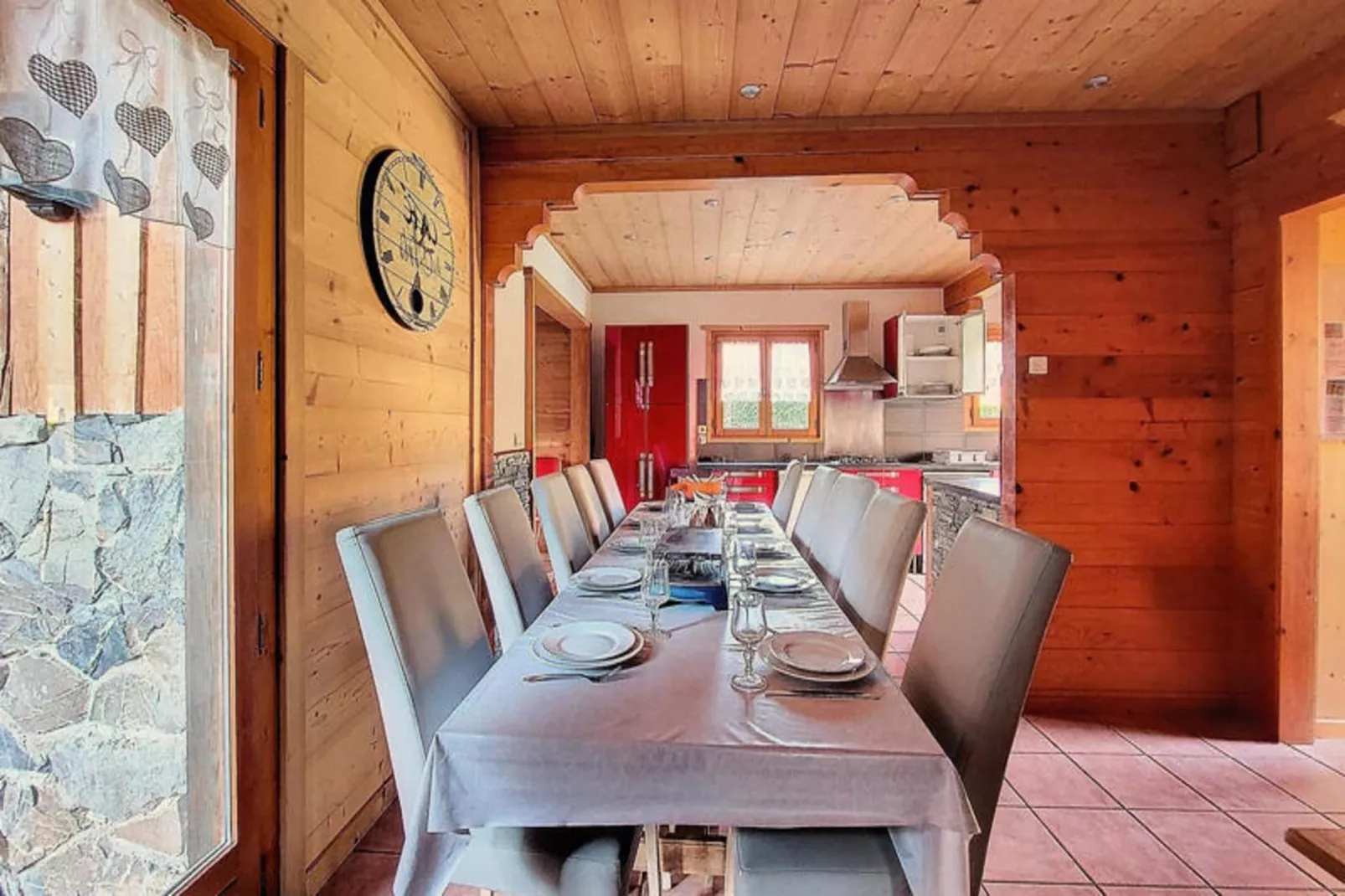 Chalets à Morzine-Esszimmer
