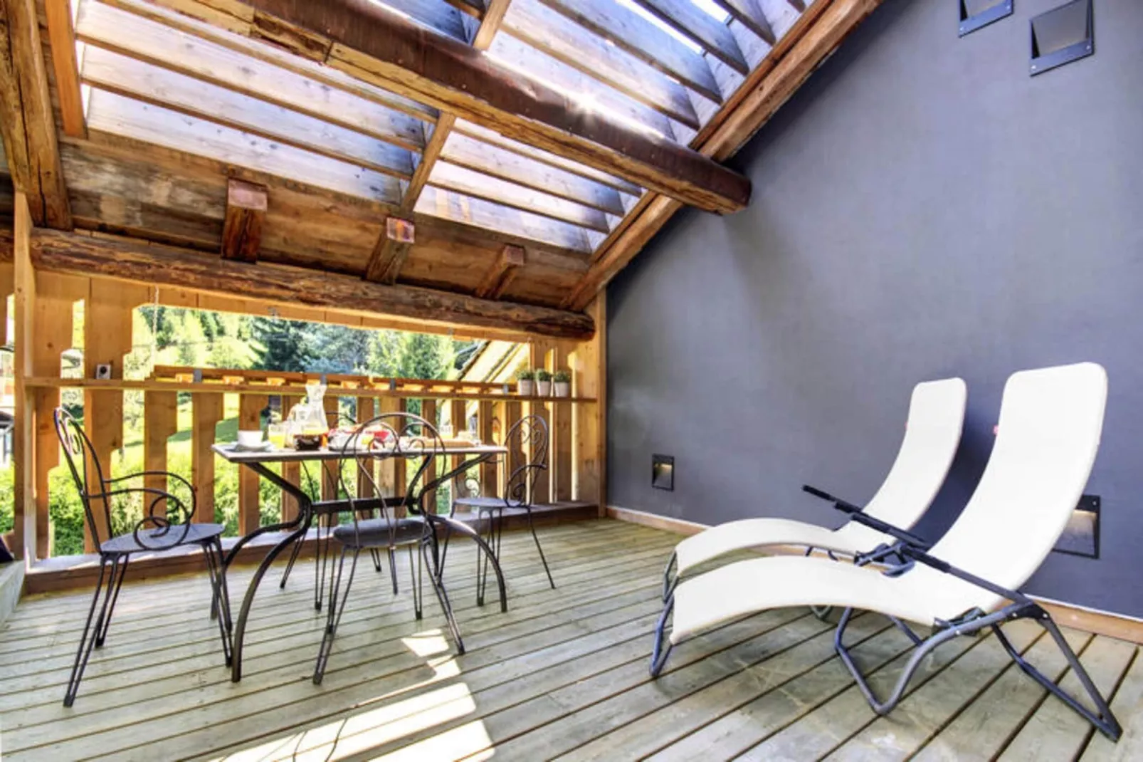 Résidence Villa Solaire-Außenbereich Sommer