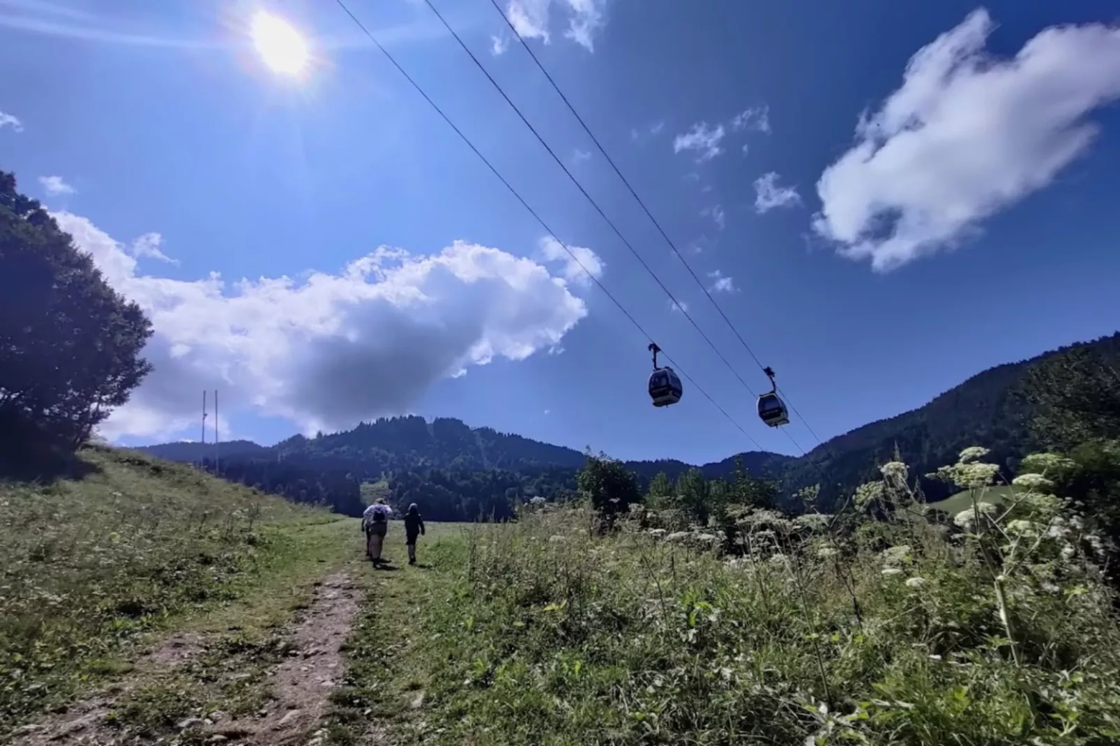 Résidence Le Belvedere 3-Gebiete Sommer 5 km