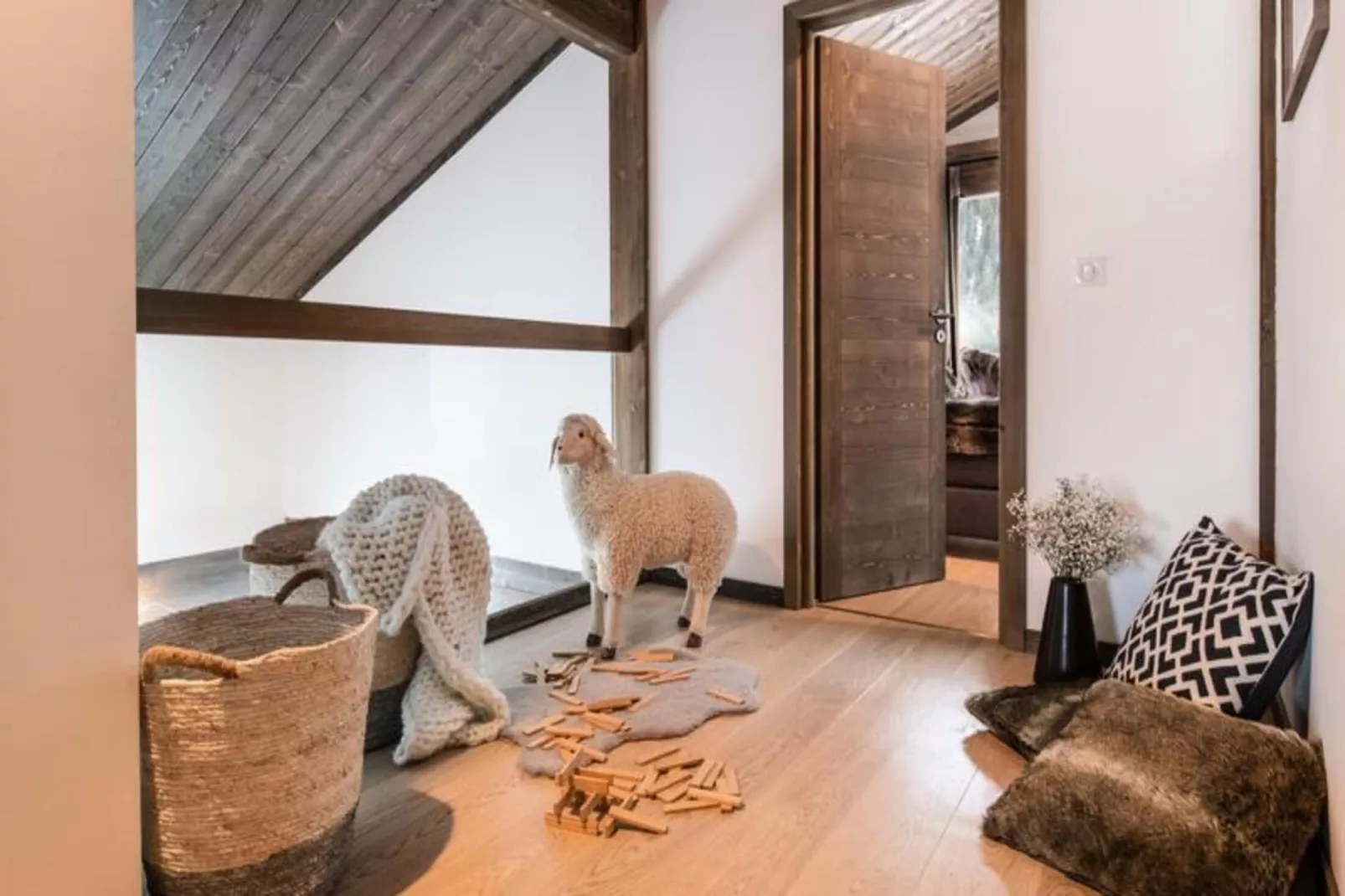 Chalet L'alpaga D-Außenbereich Winter