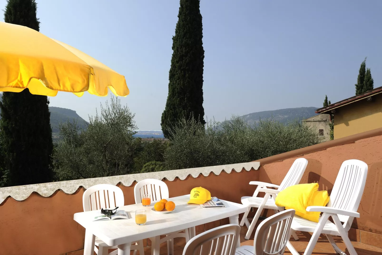 Apartments Poiano, Garda-bilo-Terrace balcony