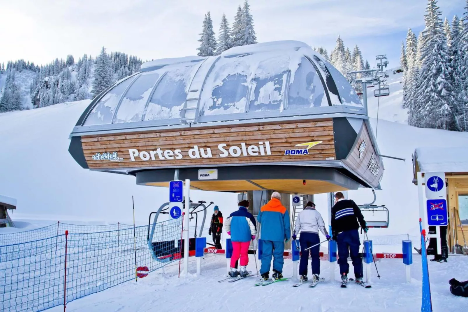 Résidence Sabaudia-Area within 5km in winter