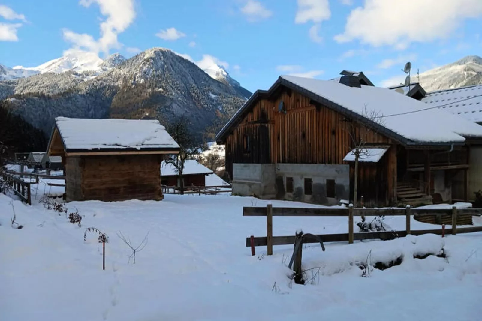 Appartements à Saint Jean d'Aulps-Außenbereich Winter