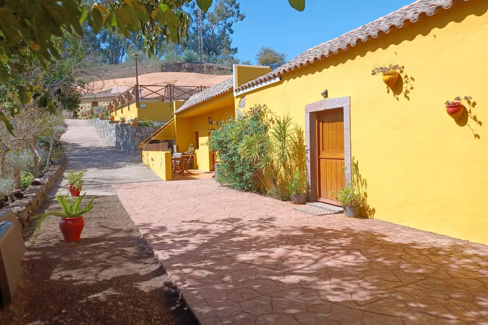 Finca Naturacanaria - Casa Las Dalias-Außenbereich Sommer