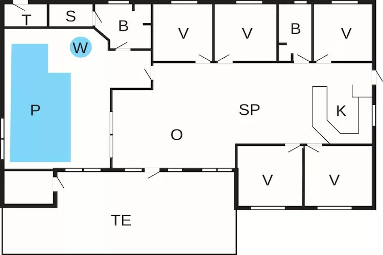 Luxus-Ruckzug mit Pool -- By Traum Ferienwohnungen-Grundriss