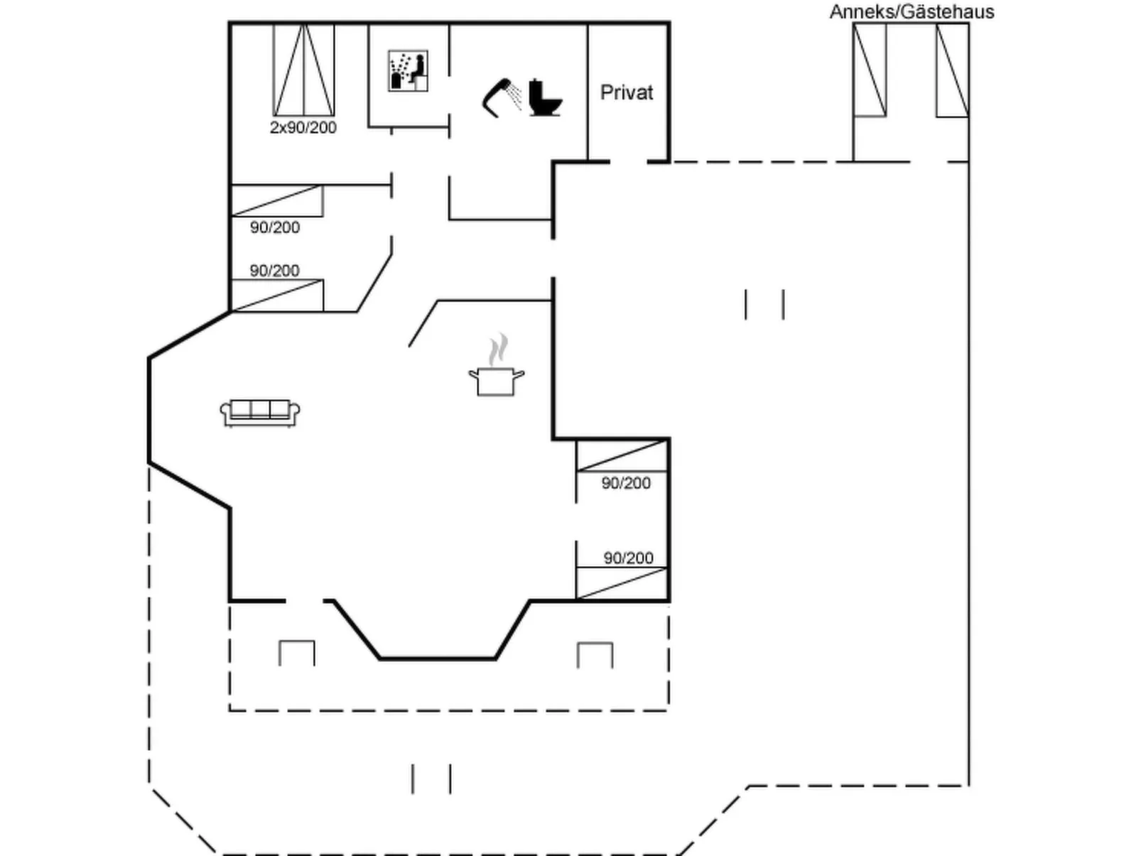 "Mika" - 1km from the sea
