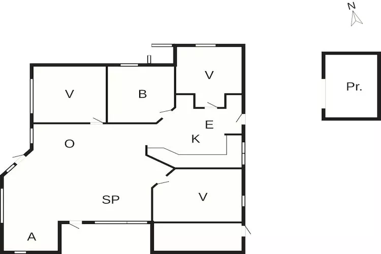 4 star holiday home in Korsør-Floor plan
