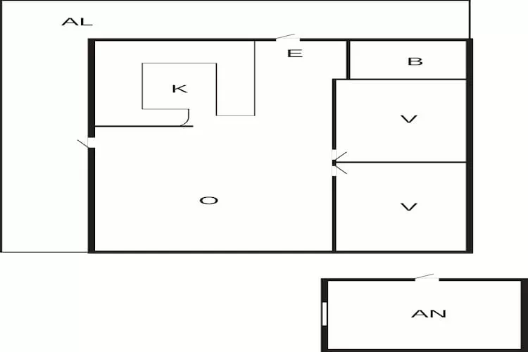 6 Personen Ferienhaus in HENÅN-Grundriss