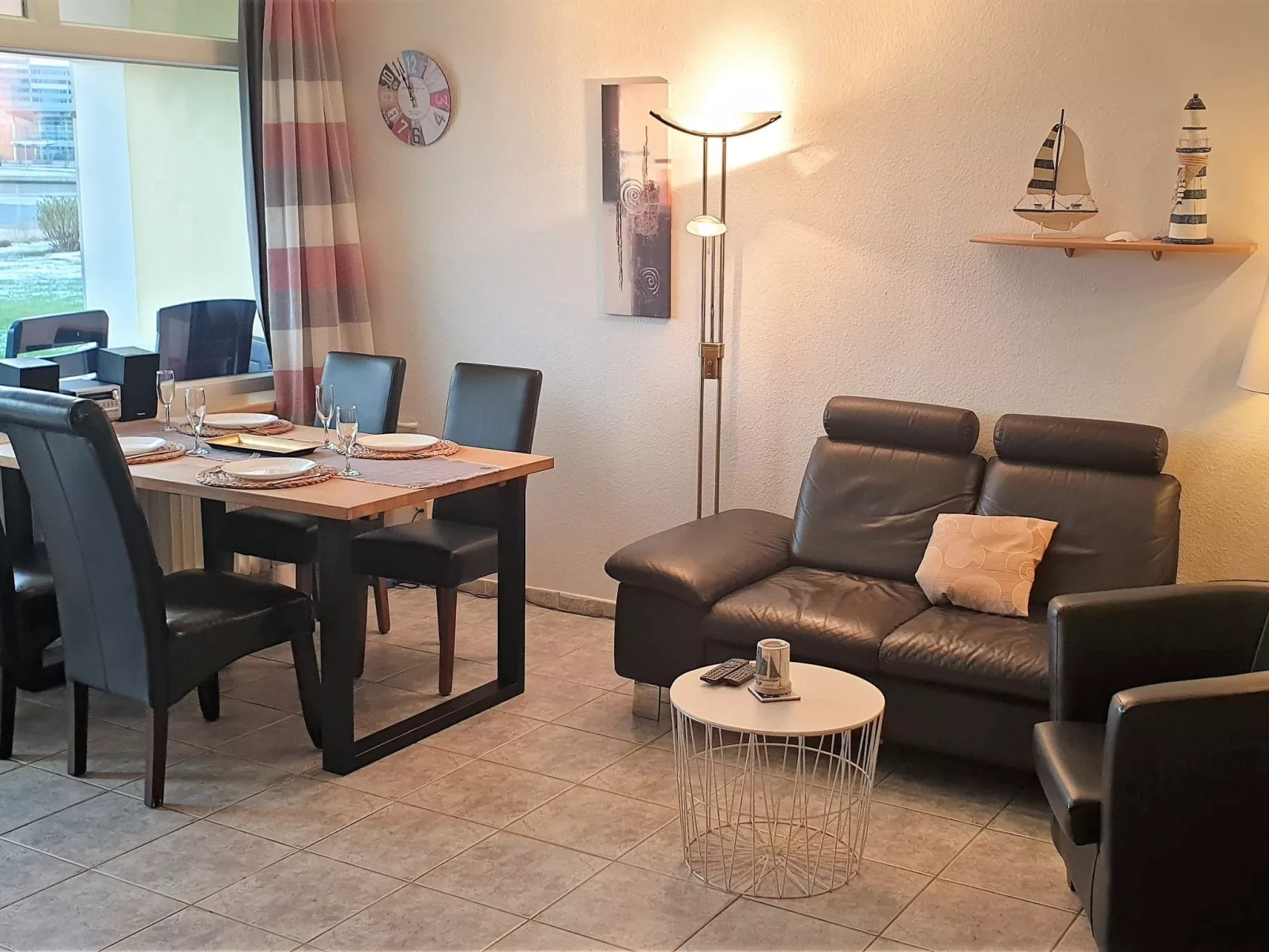 Strandurlaub im Ferienappartement mit Garten