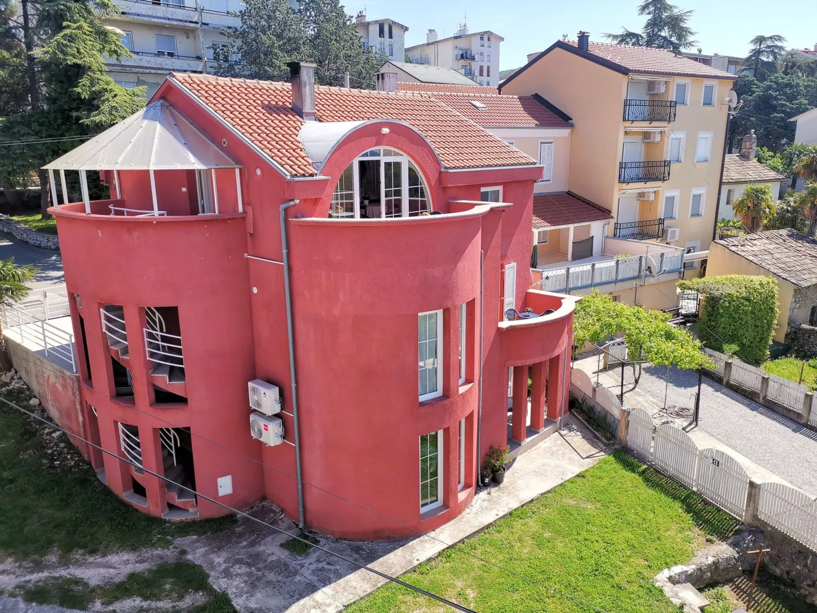 Wohnung in Crikvenica mit Balkon