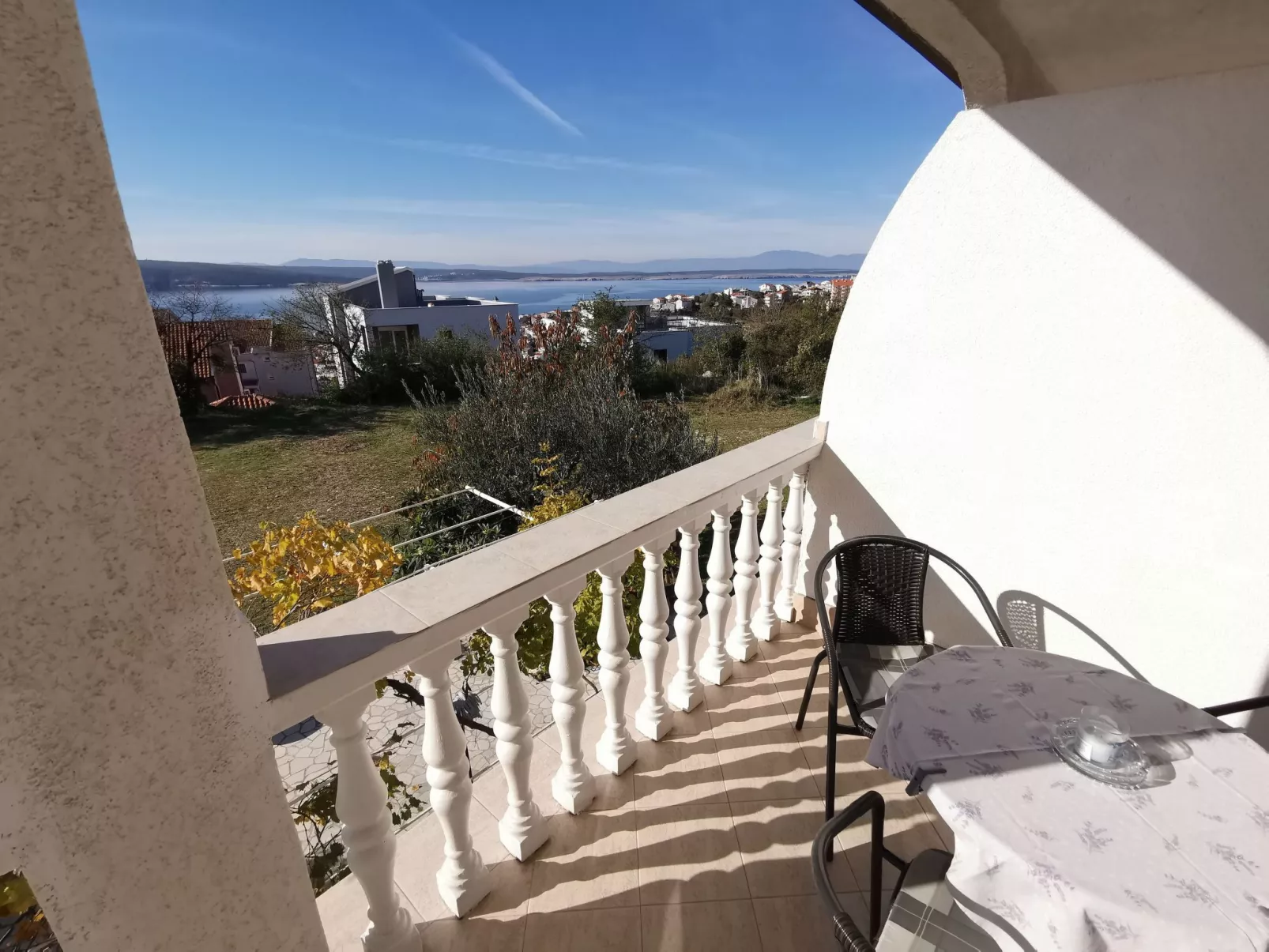 Appartement für 2-3 Personen mit Balkon