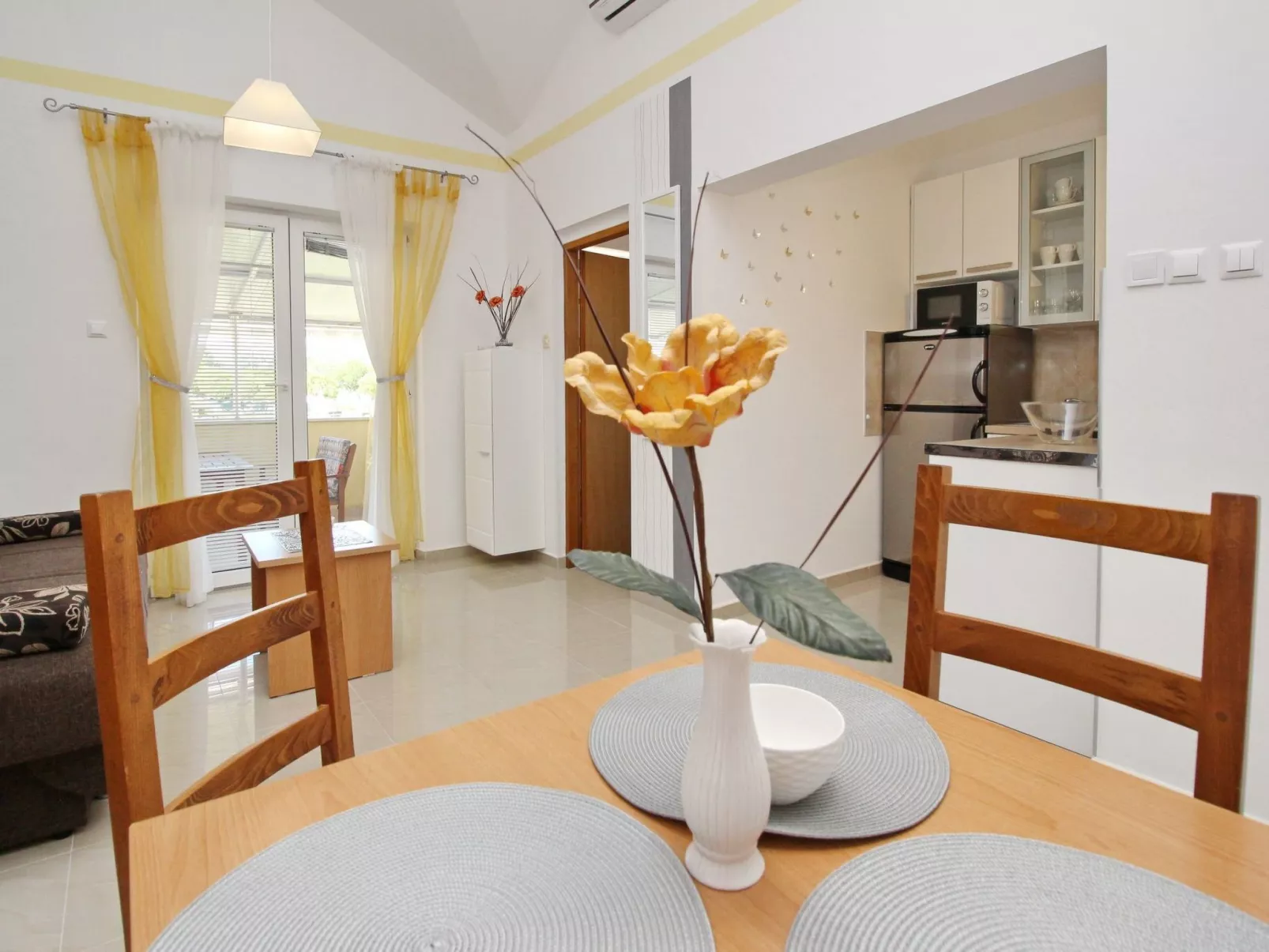 Appartement in Baška mit Eigenem Balkon